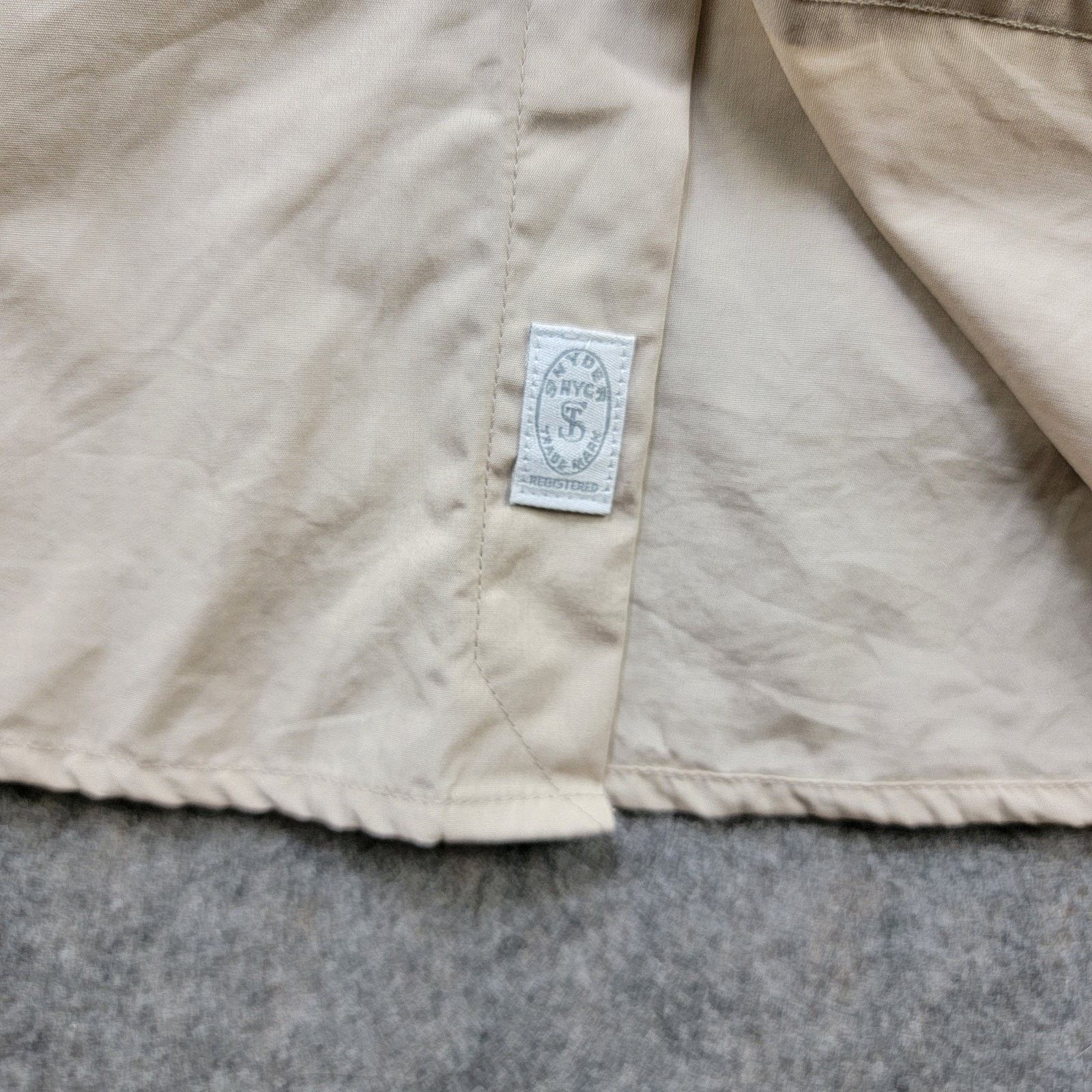 Todd Snyder Thomas Mason x Todd Snyder Button Up Dress Shirt 18.5 Cream Size US XL / EU 56 / 4 - 8 Thumbnail