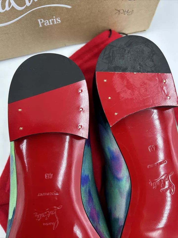 Christian Louboutin o1s1wg110924 Officialito Flat Shoes in Multicolor Size US 8 / EU 41 - 5 Thumbnail