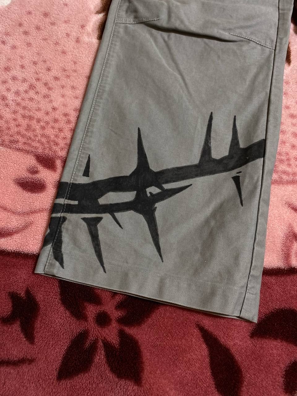 Other Vintage Y2K Baggy Wide Leg Utility Pants Skater HipHop Size US 30 / EU 46 - 11 Thumbnail
