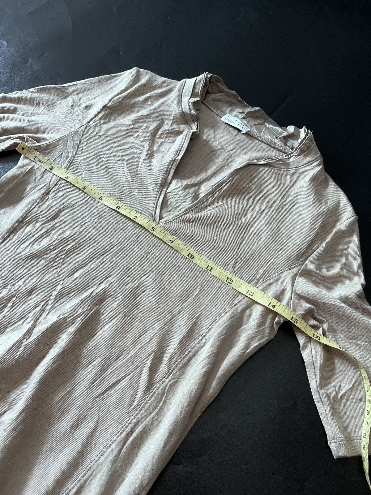 Brunello Cucinelli Vintage BRUNELLO CUCINELLI simple tee Size US S / EU 44-46 / 1 - 8 Thumbnail