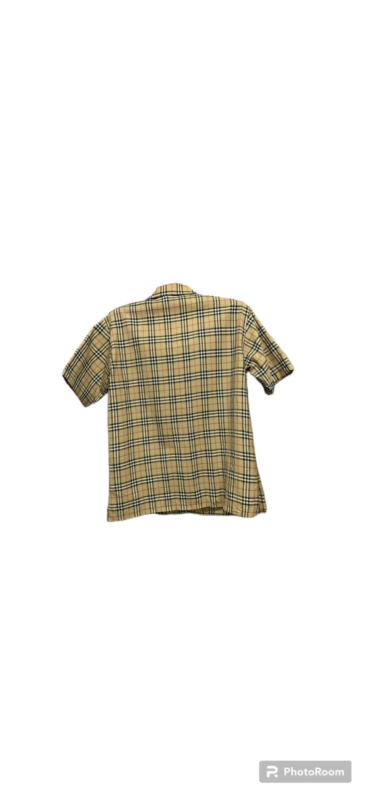 Burberry × Japanese Brand × Vintage VINTAGE BURBERRY NOVACHECK WOOL BUTTON UP SHIRT Size US M / EU 48-50 / 2 - 2 Thumbnail