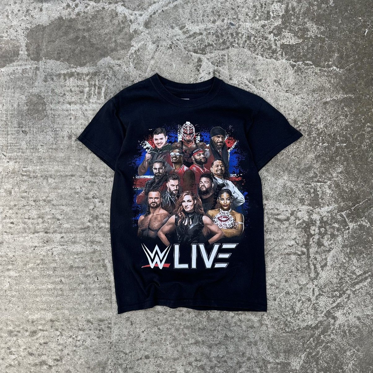 WWE Vintage T-shirts WWE Live Big Logo Y2K Style USA 00s Size US XS / EU 42 / 0 - 3 Thumbnail