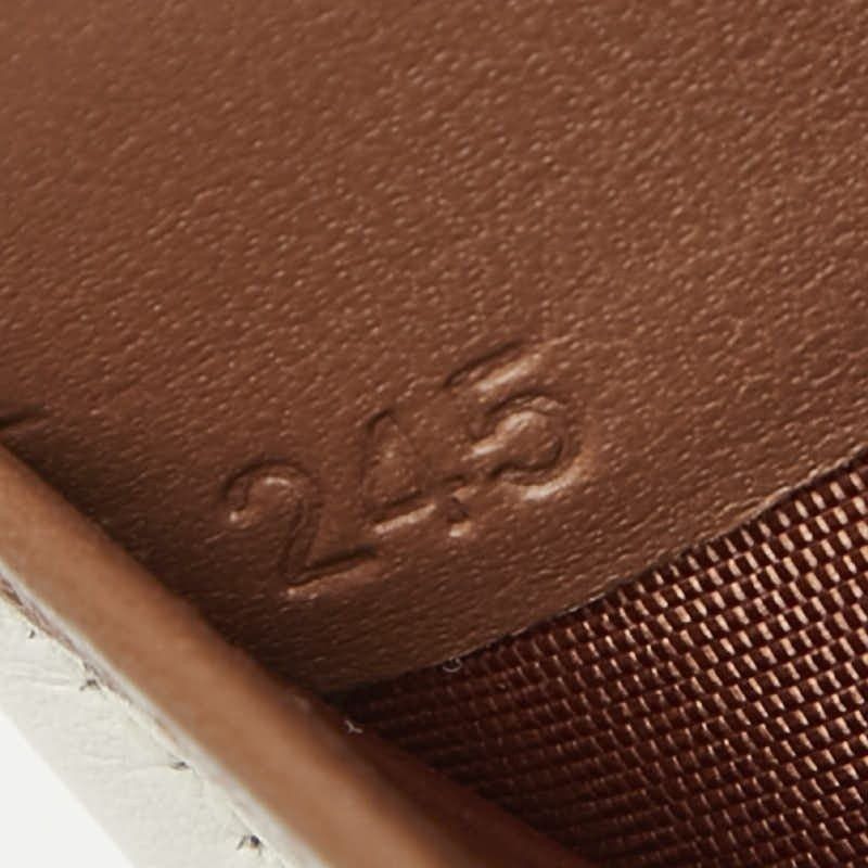 Miu Miu Miu Miu Matelasse Leather Card Pass Case Brown Size ONE SIZE - 5 Thumbnail