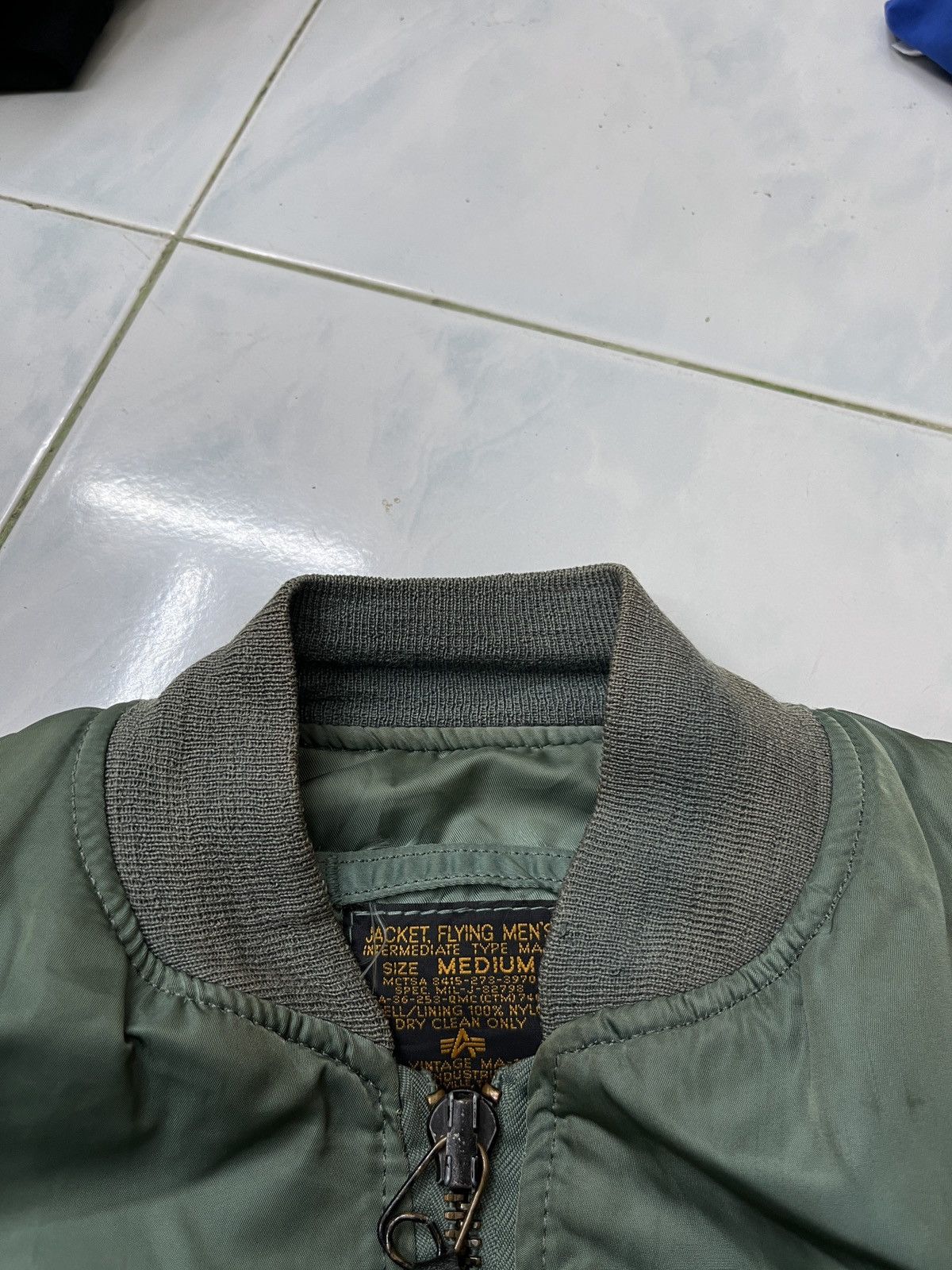 Alpha Industries 🔥🔥🔥STEALS VTG ALPHA INDUSTRIES MA1 BOMBER JACKET Size US M / EU 48-50 / 2 - 15 Thumbnail
