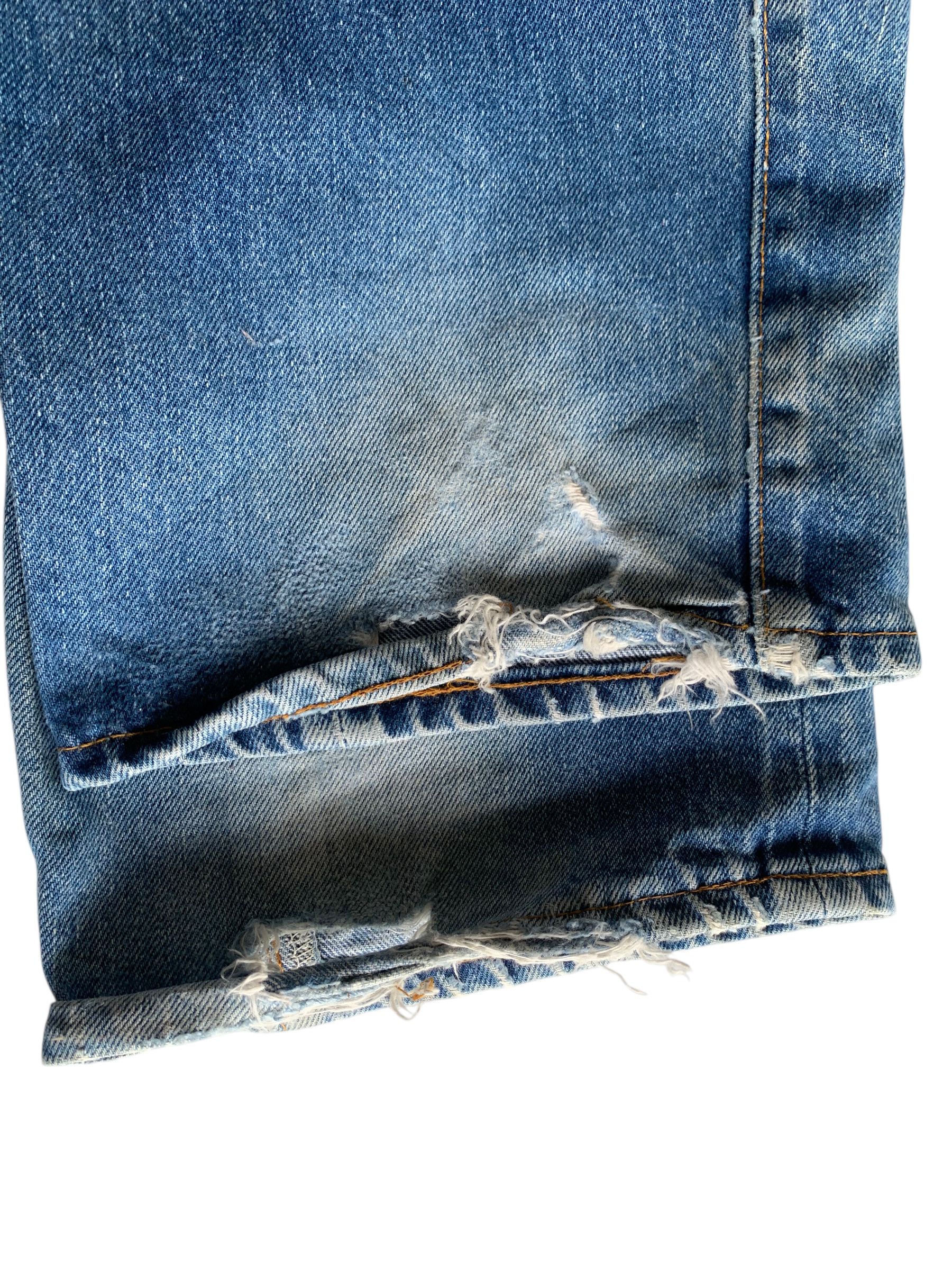Levi's VINTAGE LEVIS 501 BIG E 1994 SELVEDGE DISTRESSED DENIM Size US 29 - 25 Thumbnail