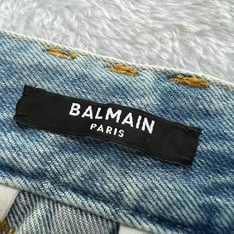 Balmain Balmain Summer Blue Cotton Men’s Shorts . Size US 30 / EU 46 - 3 Thumbnail