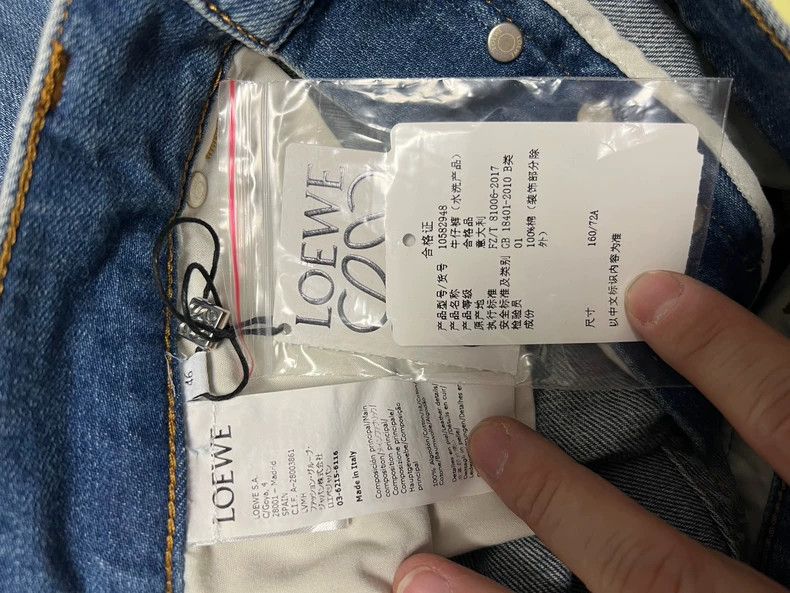 Loewe LOEWE Double-color jeans Size 30" / US 8 / IT 44 - 5 Thumbnail