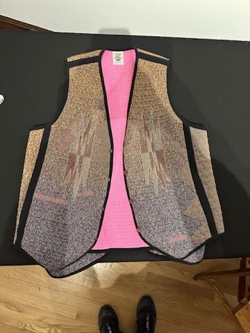 image of Byborre 3D-Knit Hyper Chimayo Vest in Bronze, Men's (Size Large)