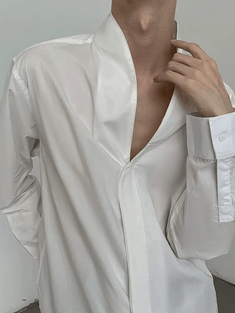 Japanese Brand × Vintage Korean fashion retro cleanfit shirt Size US M / EU 48-50 / 2 - 4 Thumbnail