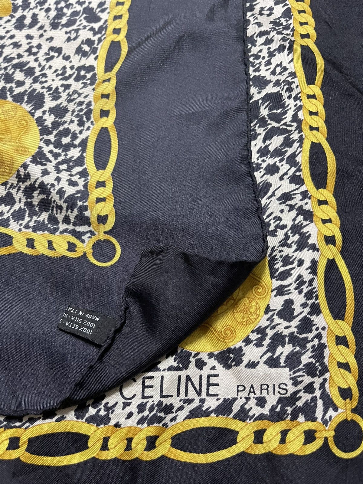 Celine Celine Silk Scarf Size ONE SIZE - 4 Thumbnail