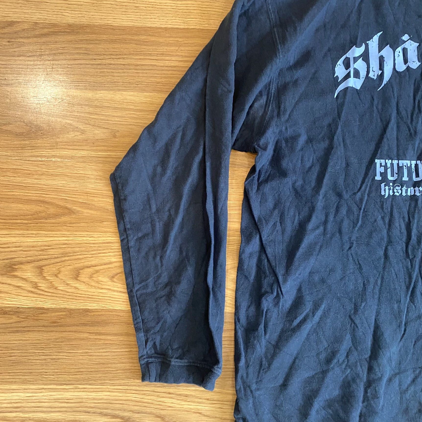 Vintage VINTAGE Shady LTD Shirt Script Eminem Long Sleeve Shirt Navy Blue Size L Mens Retro 90s Music Rap Sports Classic Size US L / EU 52-54 / 3 - 6 Thumbnail
