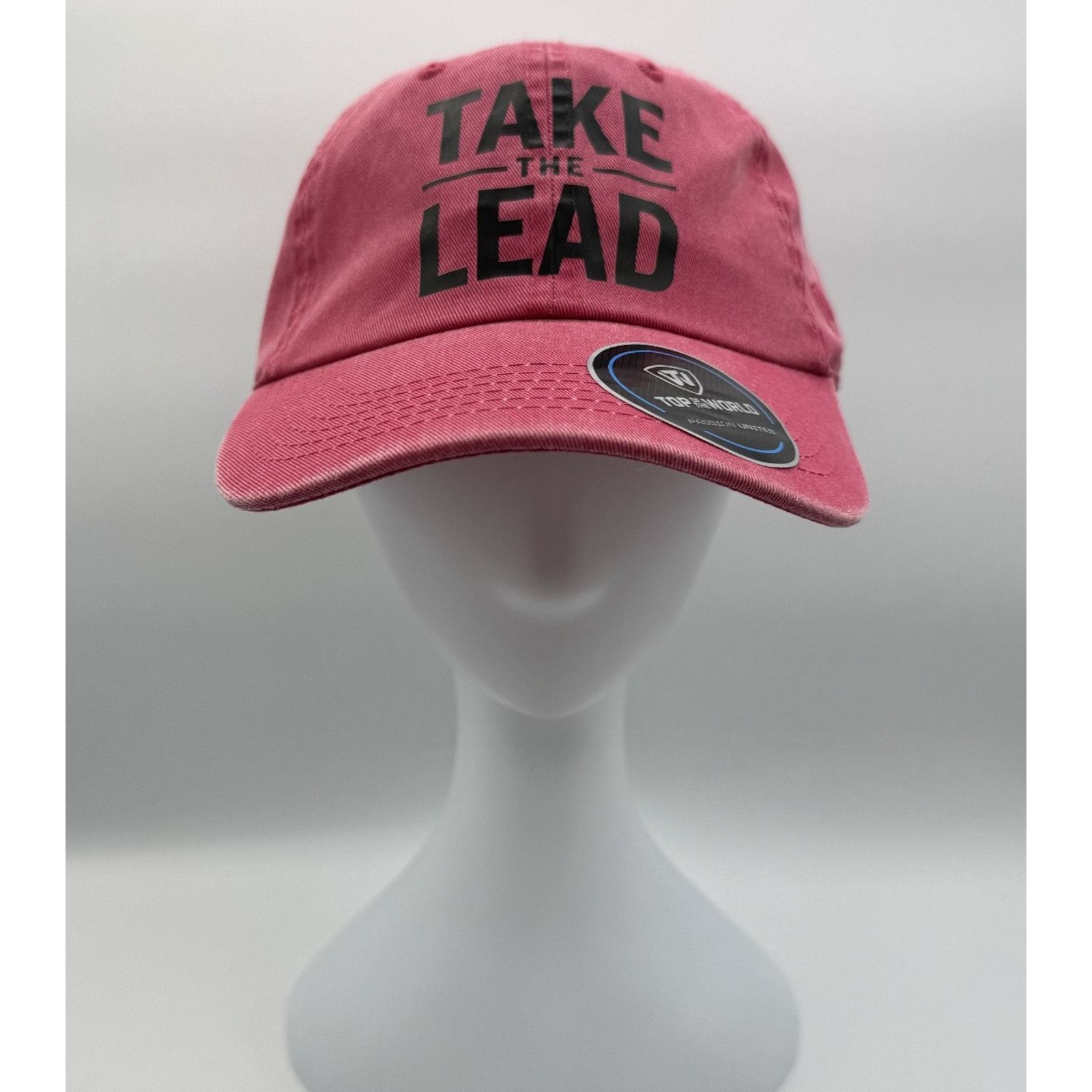 Top Of The World Top of the World Take the Lead Pink Baseball Cap Unisex Size ONE SIZE - 1 Thumbnail