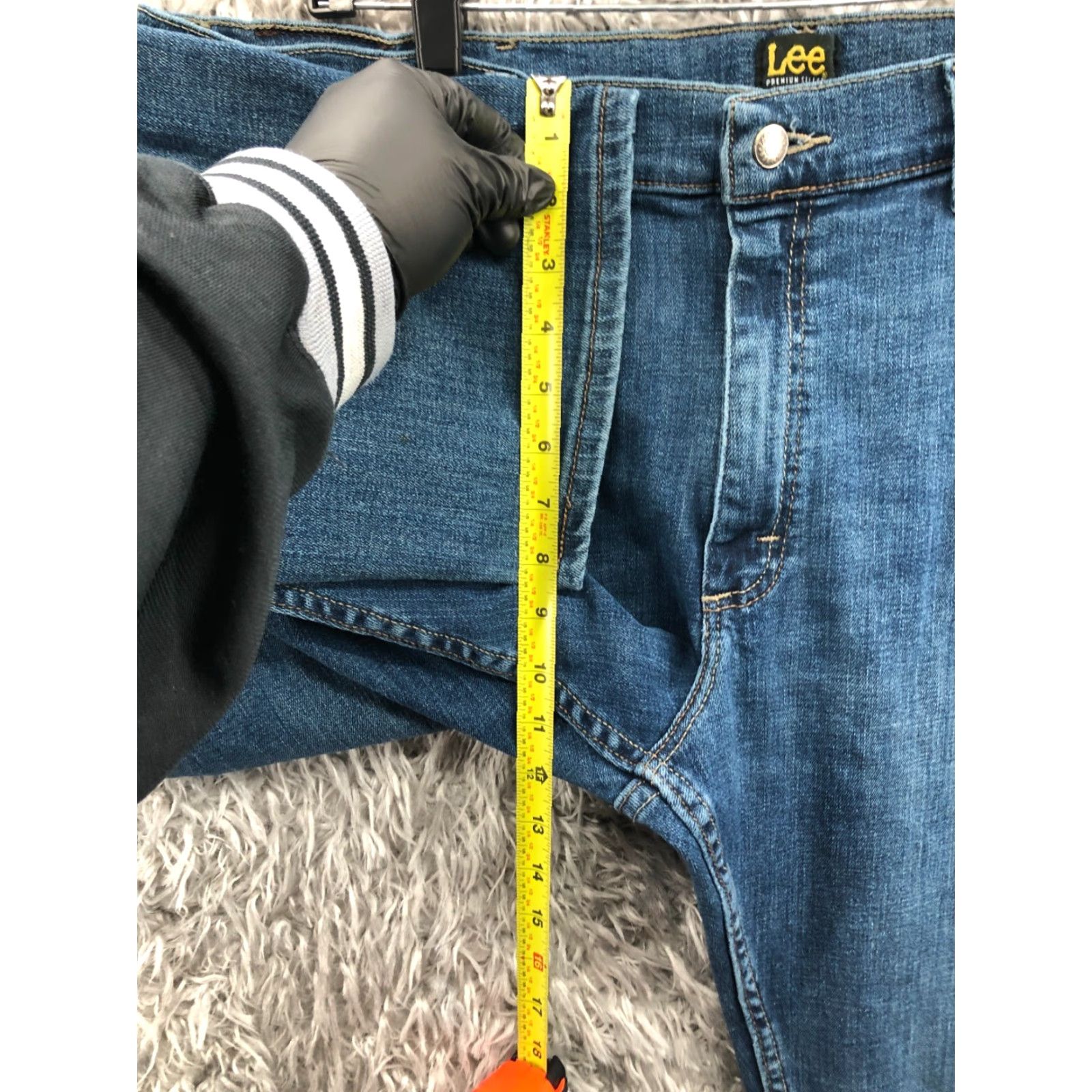 Lee Lee Premium Select Classic Fit Jeans Size 40x30 Mens Mid Rise Blue Size US 40 / EU 56 - 4 Thumbnail