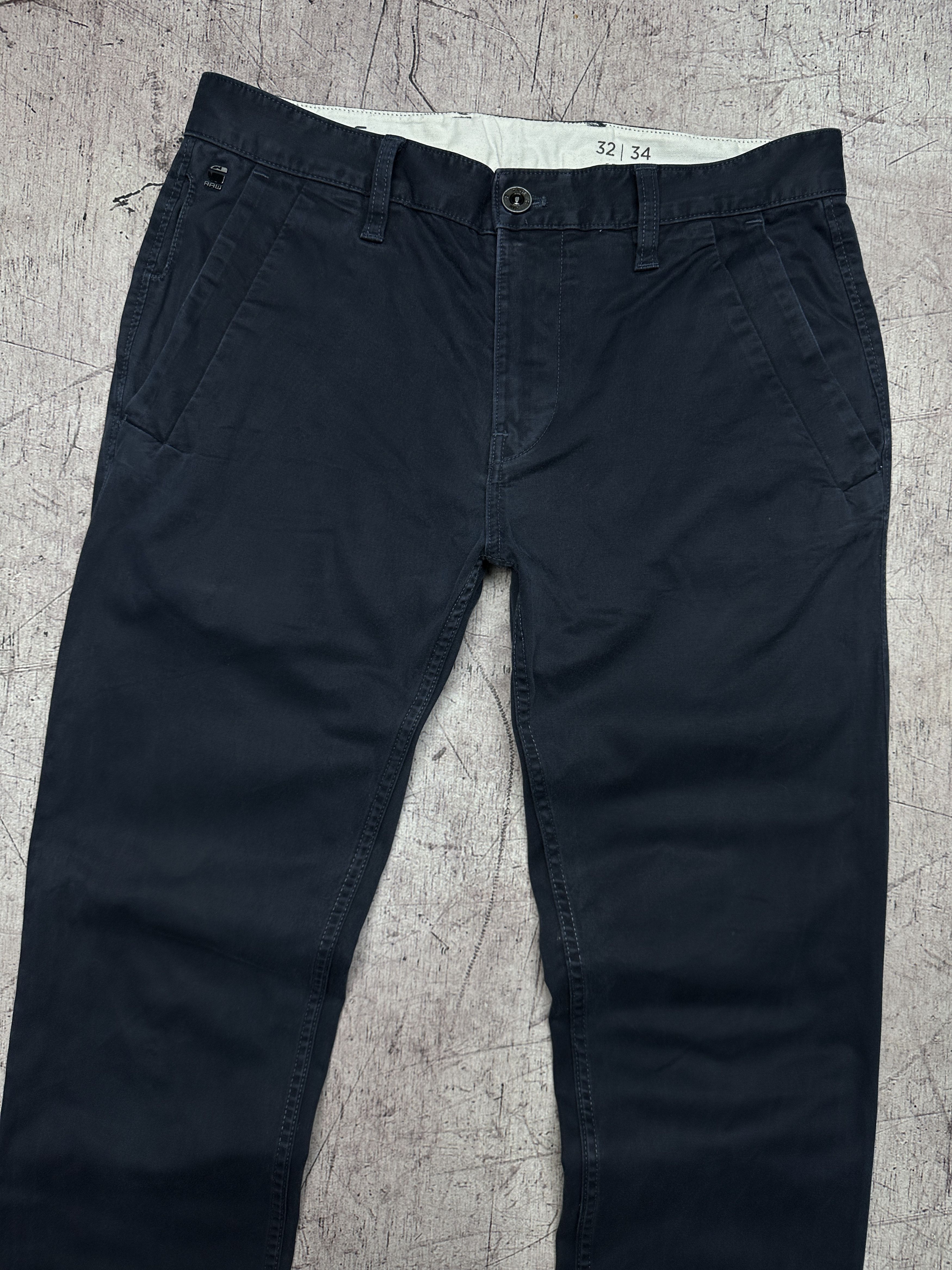 G-Star G Star Raw Mens Bronson Slim Chino Pants Size US 32 / EU 48 - 2 Thumbnail