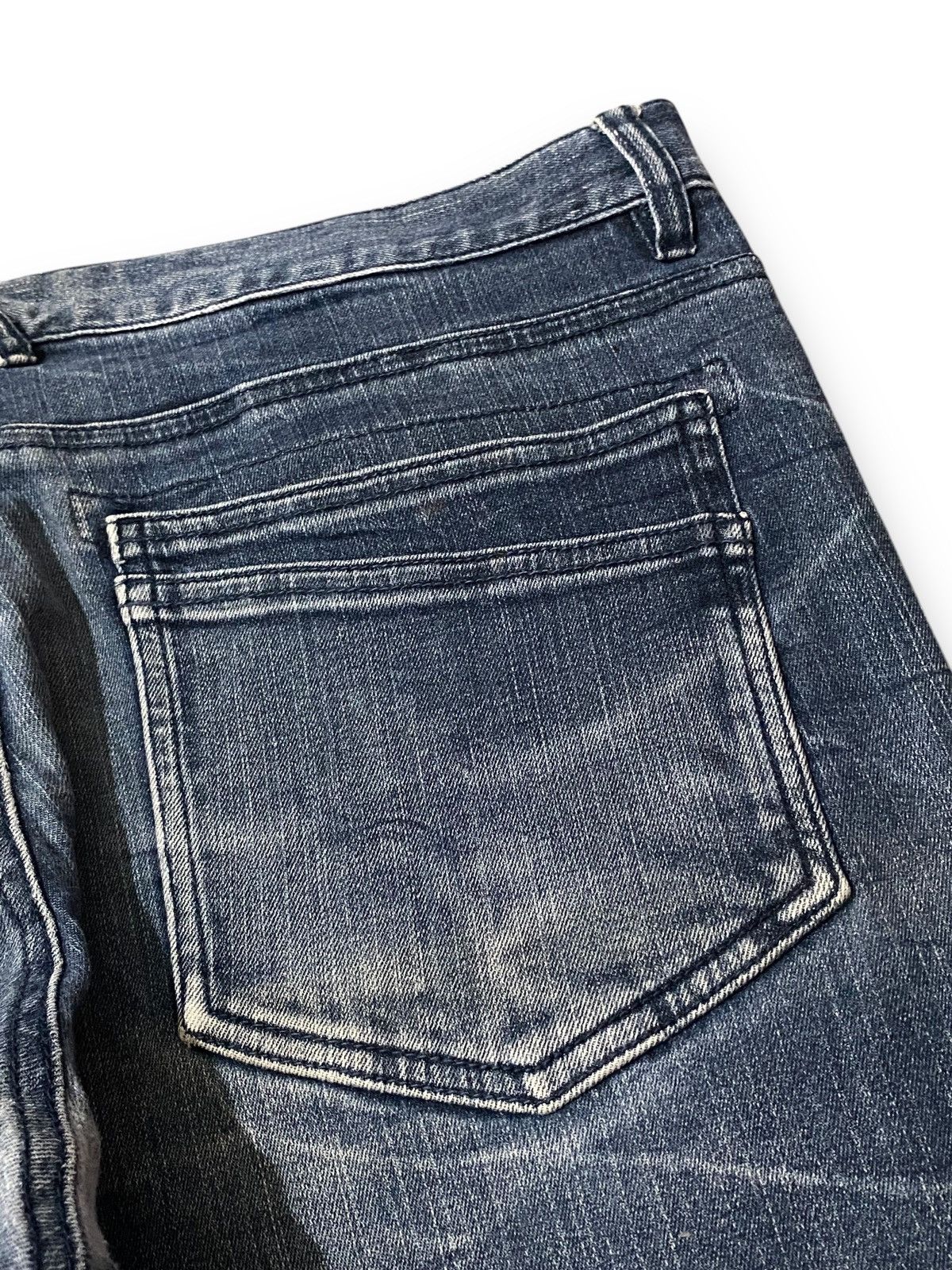 Japanese Brand × Le Grande Bleu (L.G.B.) × semanticdesign Japan Semantic Design Lightning Bleached Pattern Jeans Denim Size US 36 / EU 52 - 11 Thumbnail