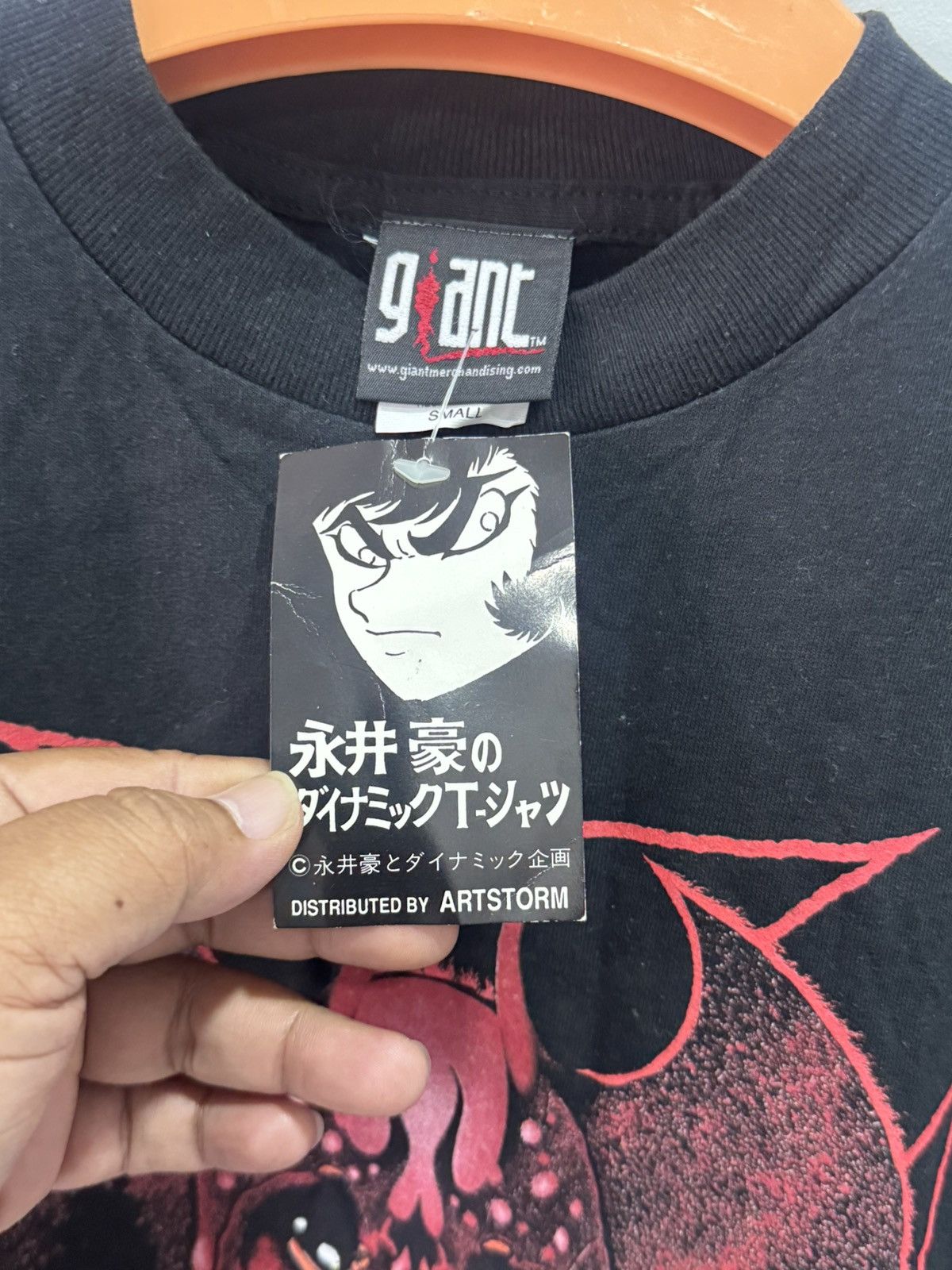 Anime deadstock - DEVILMAN x PUSHHEAD giant tag made in usa Size US S / EU 44-46 / 1 - 7 Thumbnail