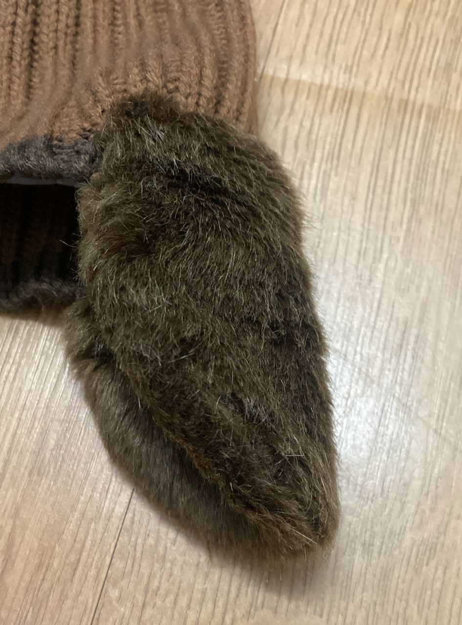 Japanese Brand Japanese Brand Fur Earflags Winter Beanie Size ONE SIZE - 5 Thumbnail