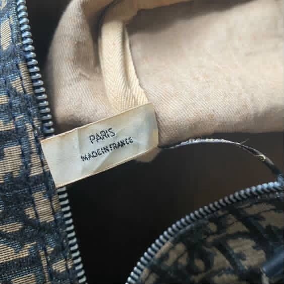 Christian Dior Monsieur Authentic Vintage Dior Trotter/Boston Bag in Blue Size ONE SIZE - 16 Thumbnail