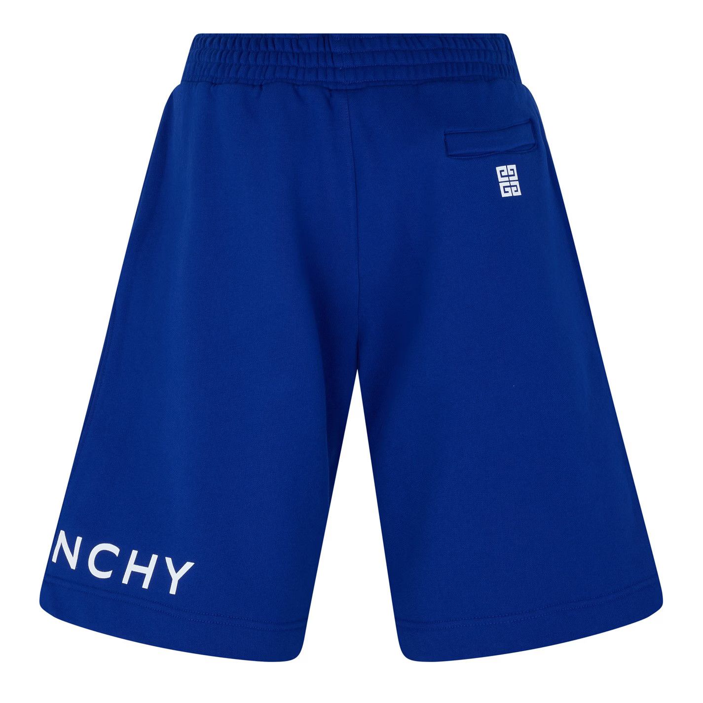 Givenchy o1g2r1mq0426 Boxy Fit Fleece Jogger Shorts in Blue Size US 30 / EU 46 - 6 Thumbnail