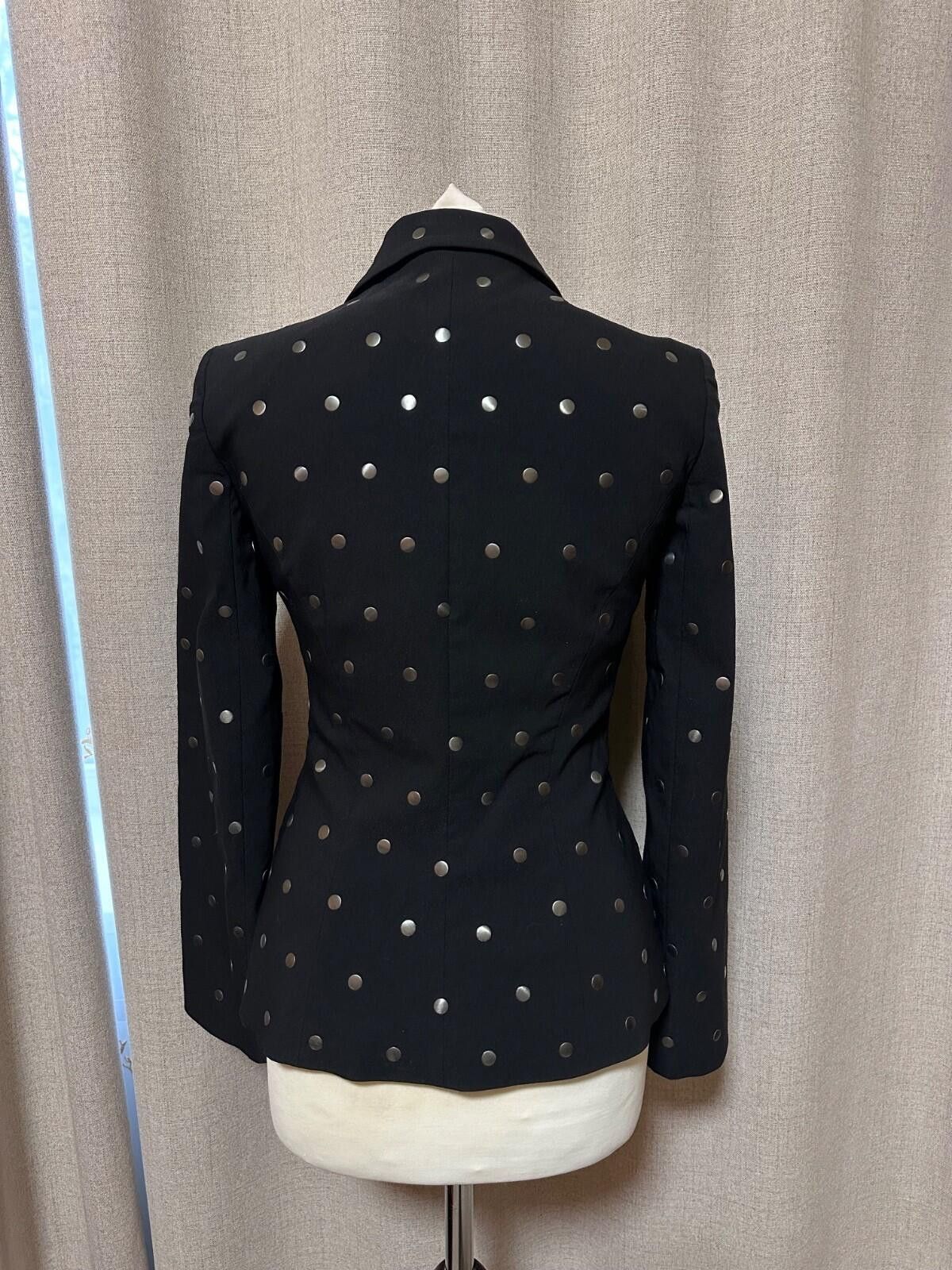 Moschino Vintage MOSCHINO Metal 'Domes' Jacket Sz IT 40 Size M / US 6-8 / IT 42-44 - 5 Thumbnail