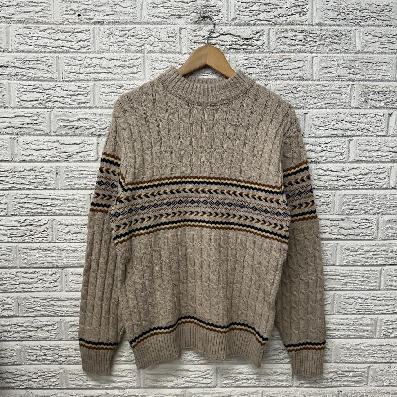 Vintage Vintage Lord Jeff Fair Isle Aztec Sweater Men’s Large Size US L / EU 52-54 / 3 - 2 Thumbnail