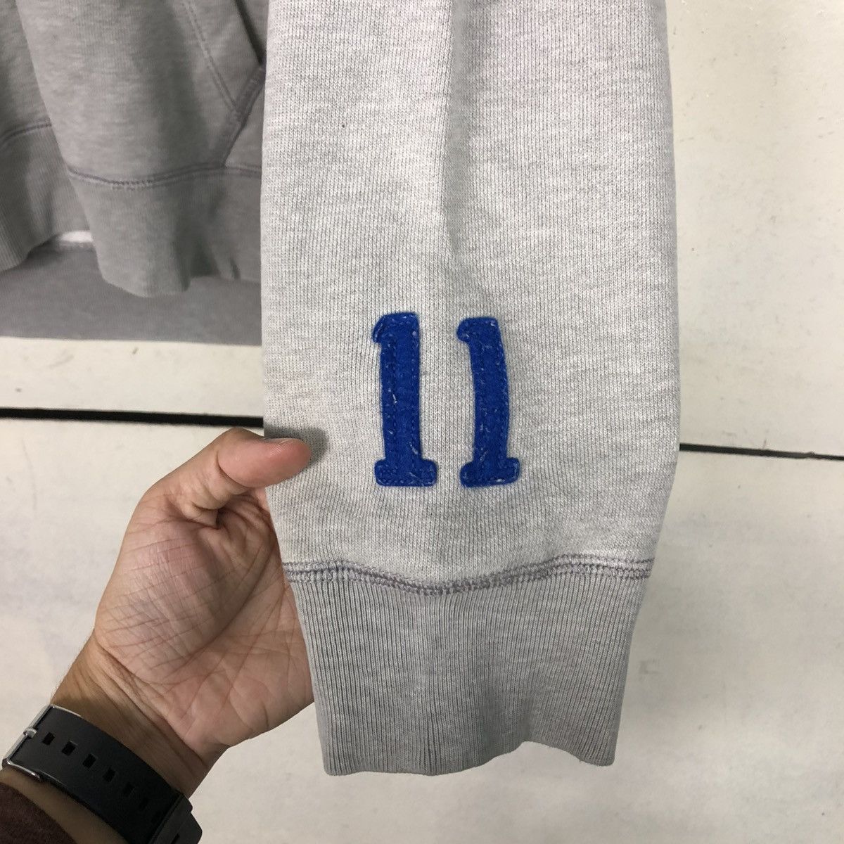 Polo Ralph Lauren 🔥VINTAGE HOODIE PULL OVER POLO RALPH LAUREN BIG LOGO SPELL Size US L / EU 52-54 / 3 - 16 Thumbnail