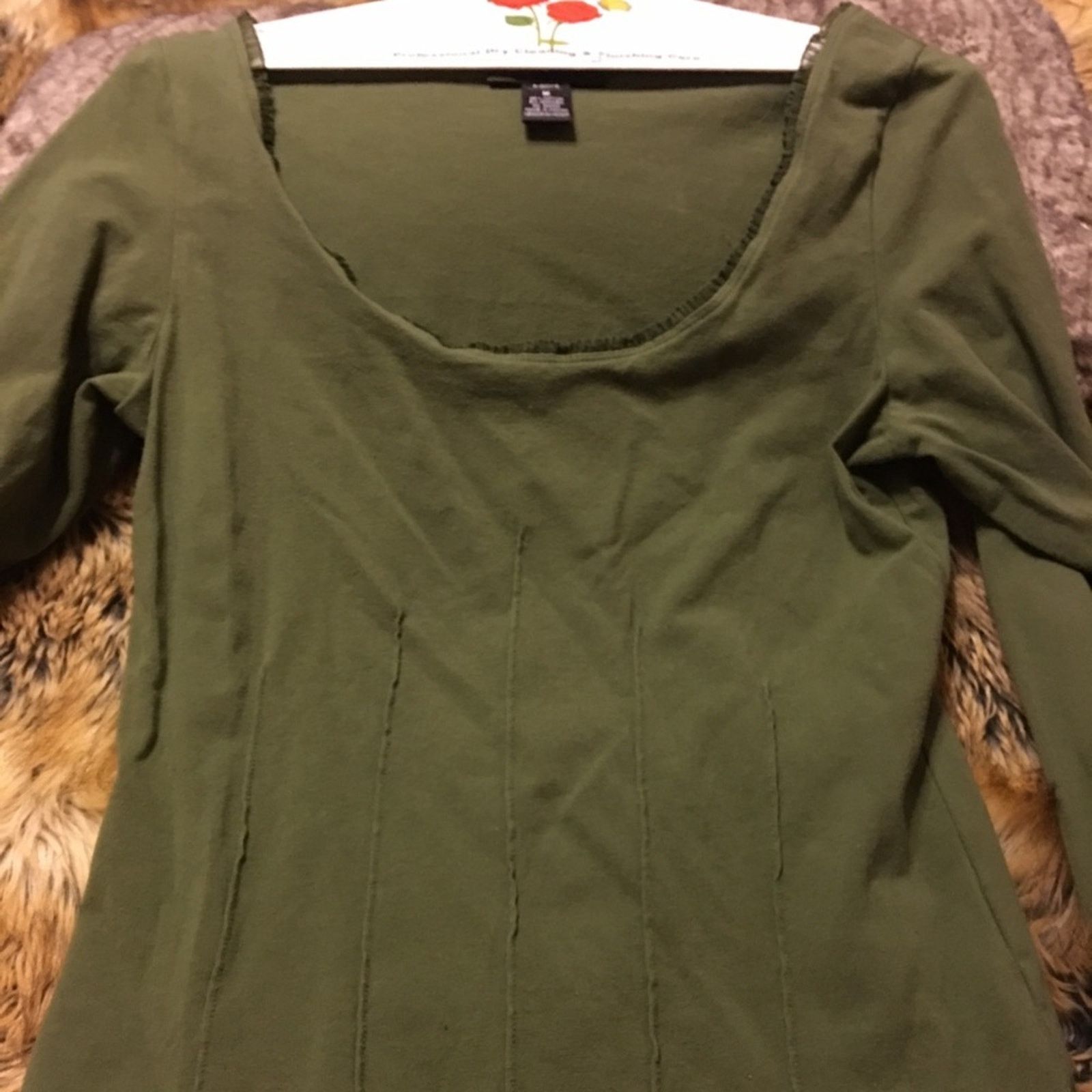 Other Metro Style green long sleeve tunic top M Size M / US 6-8 / IT 42-44 - 5 Thumbnail