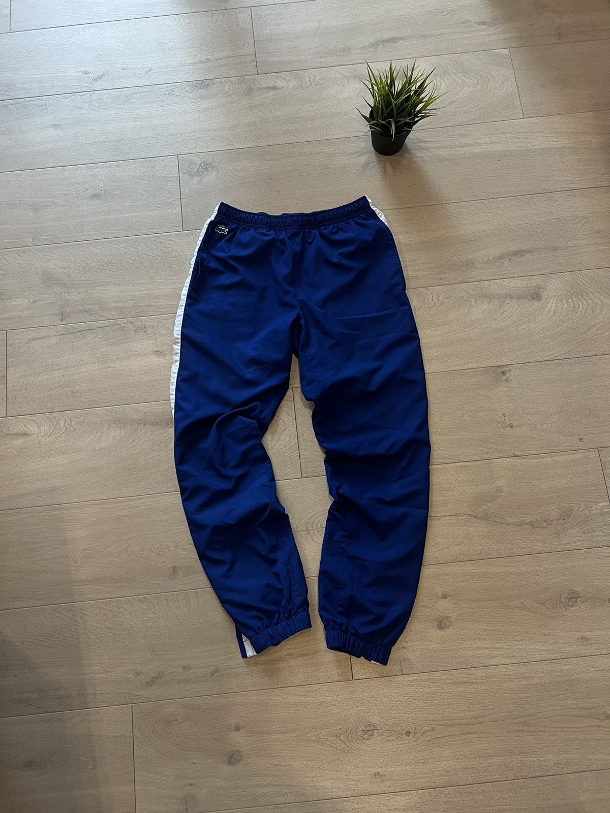 Lacoste × Vintage 💥Vintage Lacoste Pants Trackpants Drill Y2K Size US 32 / EU 48 - 1 Thumbnail