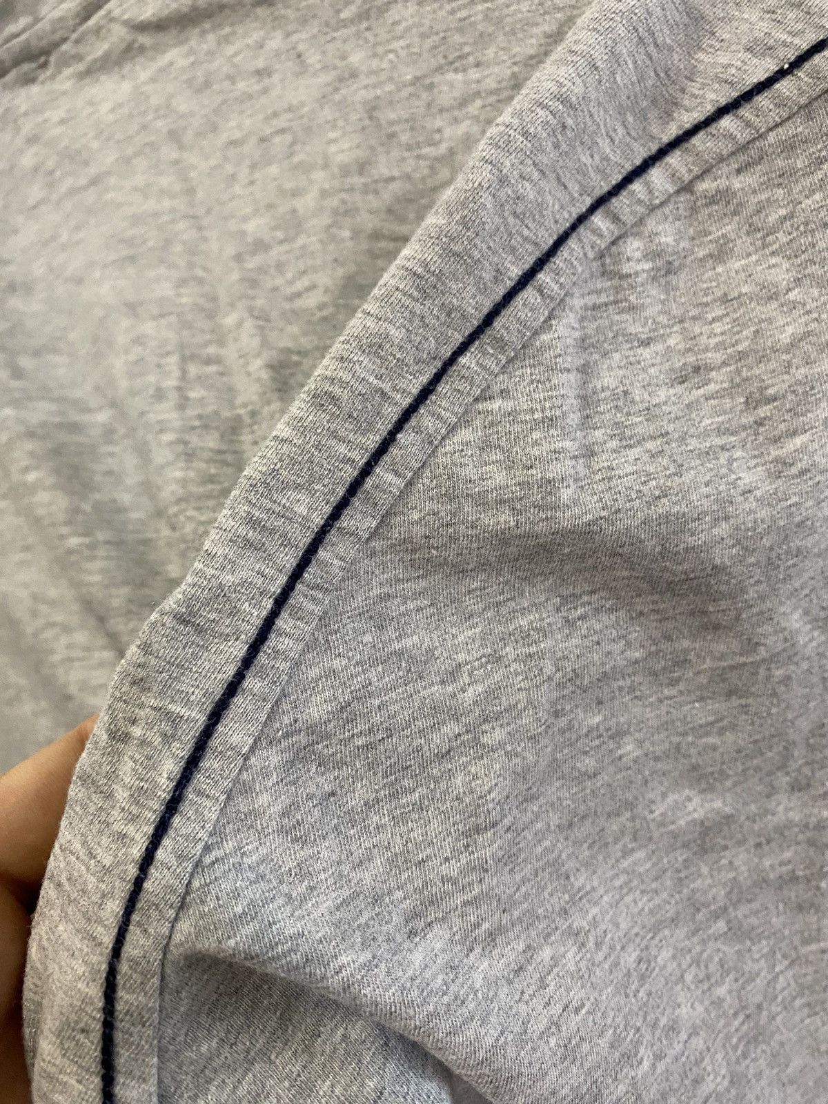 Yves Saint Laurent Grey YSL T-Shirt Double Layer Size US M / EU 48-50 / 2 - 10 Thumbnail