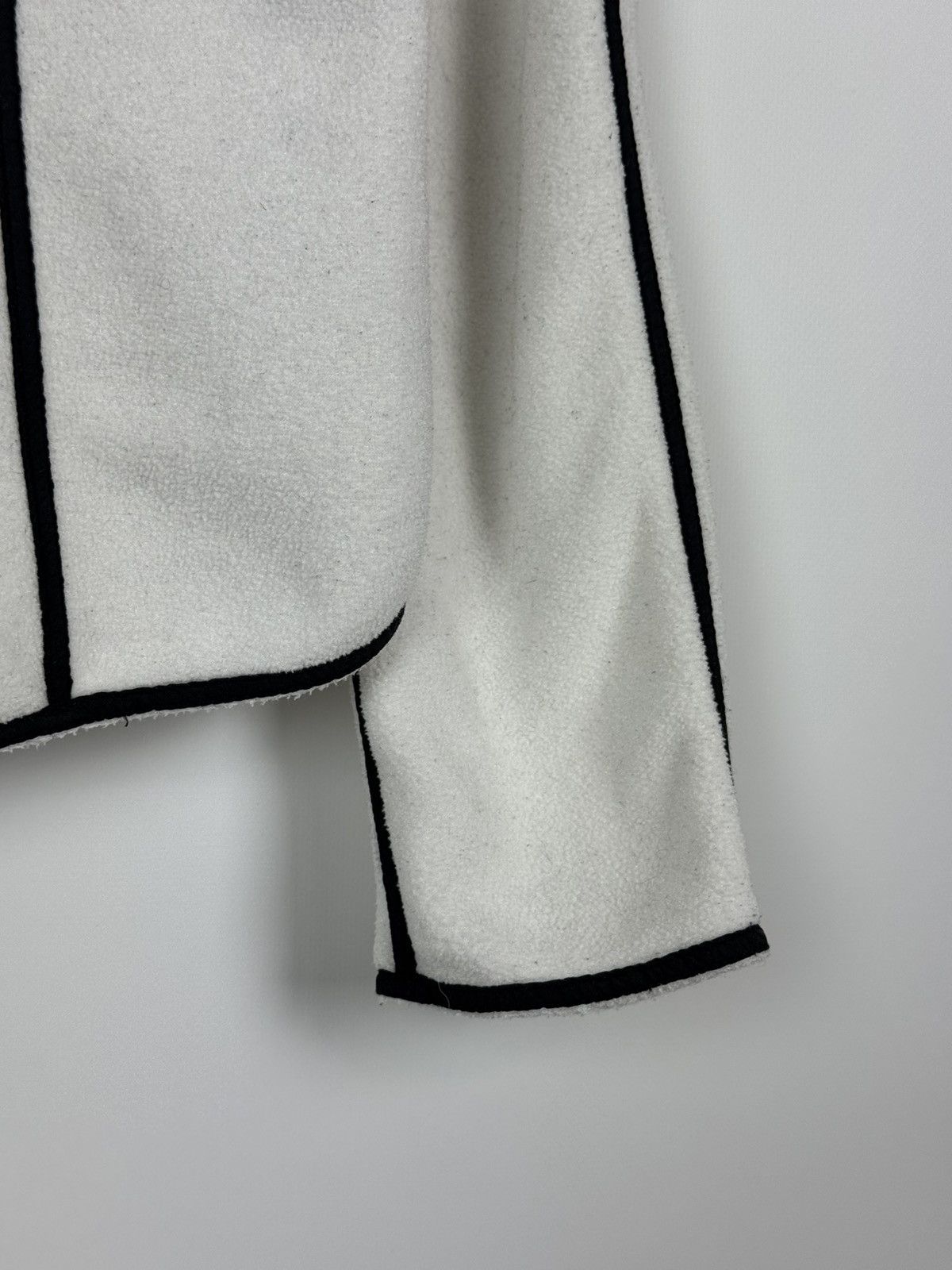 Frauenschuh Frauenschuh White Full Zip Fleece Pullover Size M / US 6-8 / IT 42-44 - 7 Thumbnail
