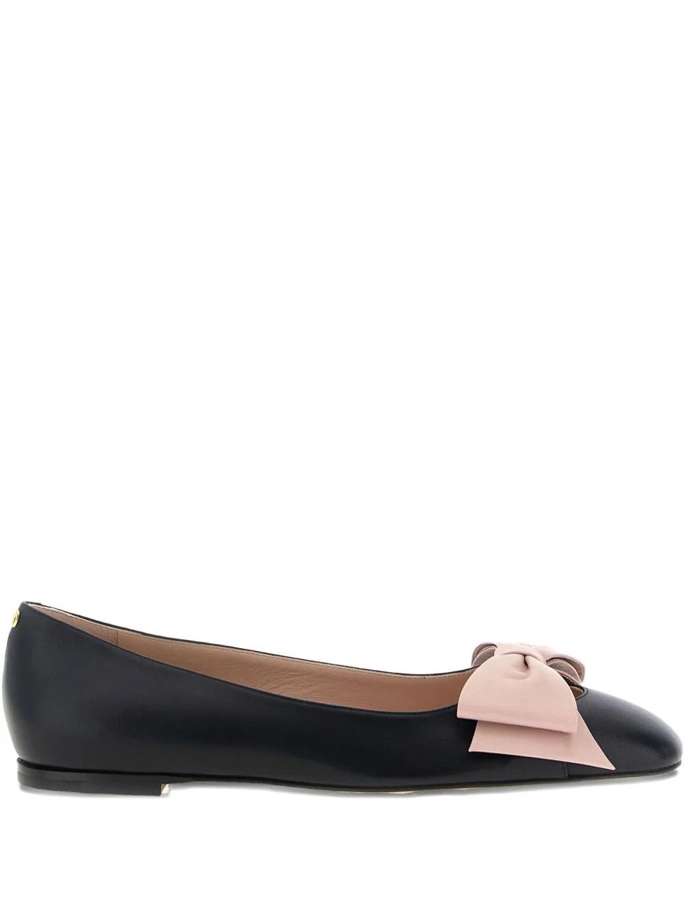 Valentino os11x0126 Bowow Ballet Flats in Black Size US 7 / IT 37 - 1 Thumbnail