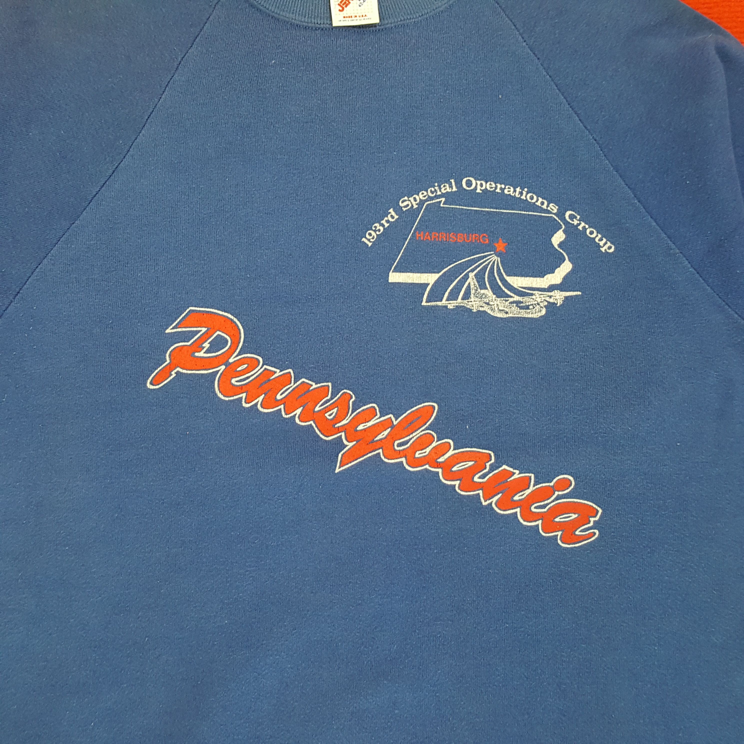 Jerzees × Vintage Harrisburg Vintage Jerzees Sweatshirt Size US S / EU 44-46 / 1 - 2 Thumbnail