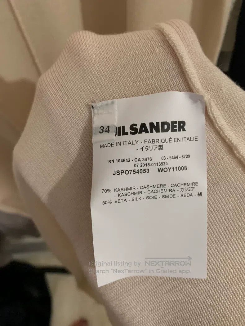 Jil Sander Jil Sander size 34 Cashmere dress Size M / US 6-8 / IT 42-44 - 4 Thumbnail