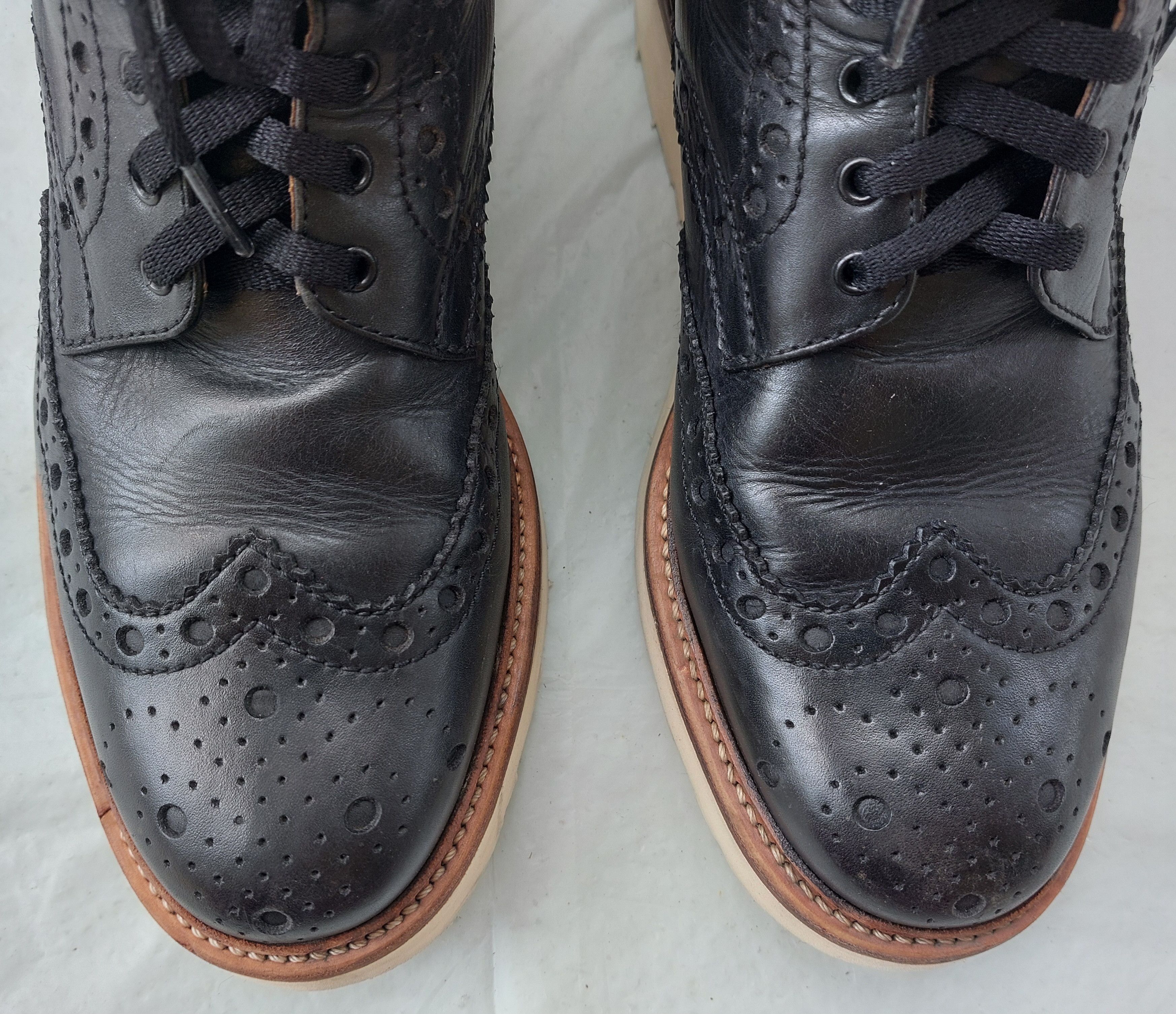 Grenson GRENSON wingtip ankle boots Size US 7 / EU 40 - 8 Thumbnail