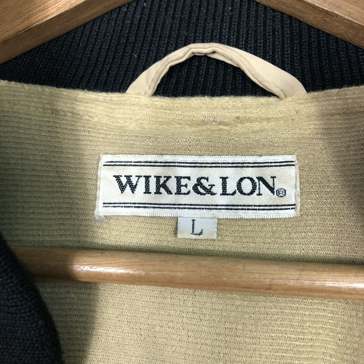 Japanese Brand 🔥VINTAGE BOMBER JACKET WIKE & LON BIG LOGO ISSEY MIYAKE Size US L / EU 52-54 / 3 - 21 Thumbnail