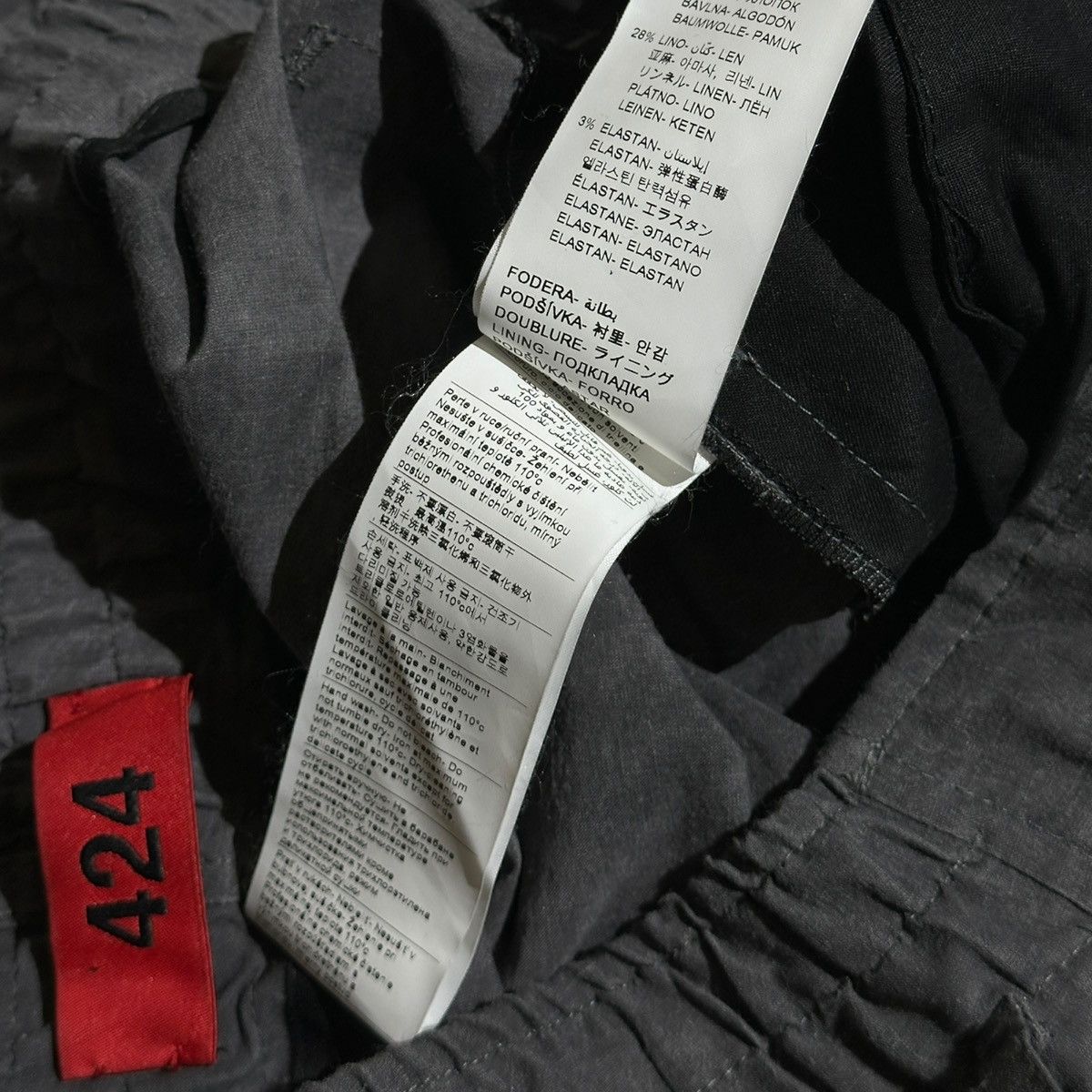 424 Workwear zippered adjustable cargo Size US 30 / EU 46 - 6 Thumbnail