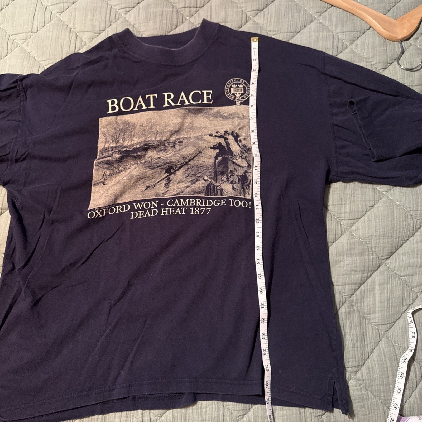 Other Vintage Rowing Lot of 2 Tee Shirts Single Stitch Sz XL & XXL Size US XL / EU 56 / 4 - 15 Thumbnail