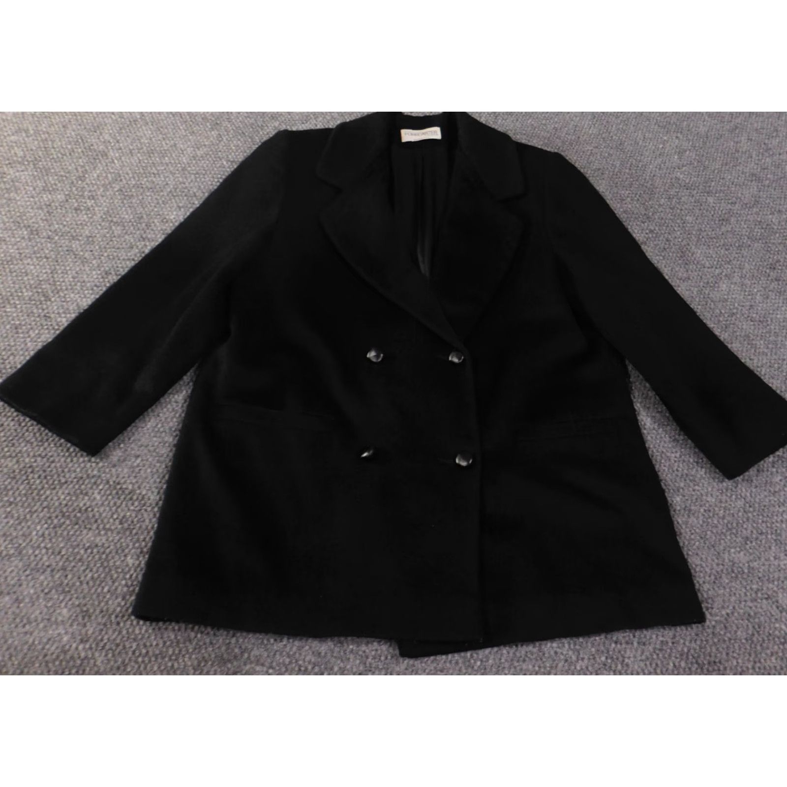 Vintage forecaster of boston coat 12 womens trench coat vintage wool button Size XL / US 12-14 / IT 48-50 - 2 Thumbnail