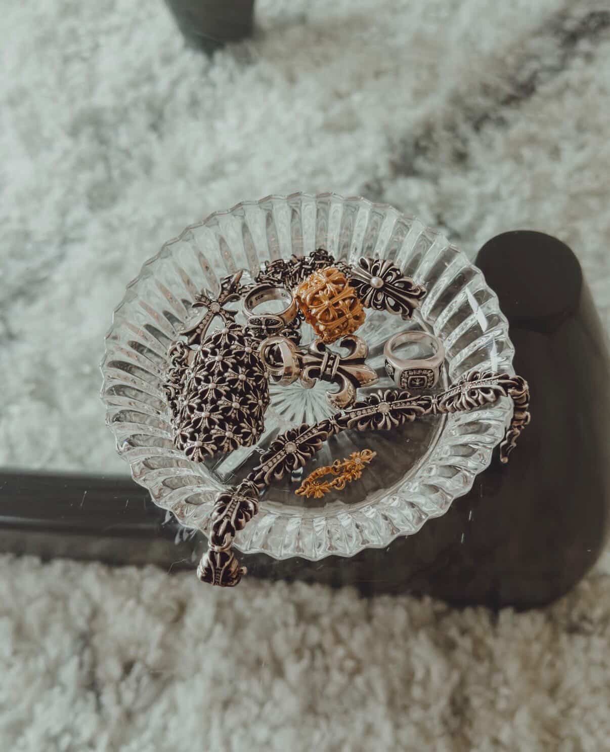 Chrome Hearts 22k Gold Cemetery Ring Size 6 Size ONE SIZE - 10 Thumbnail