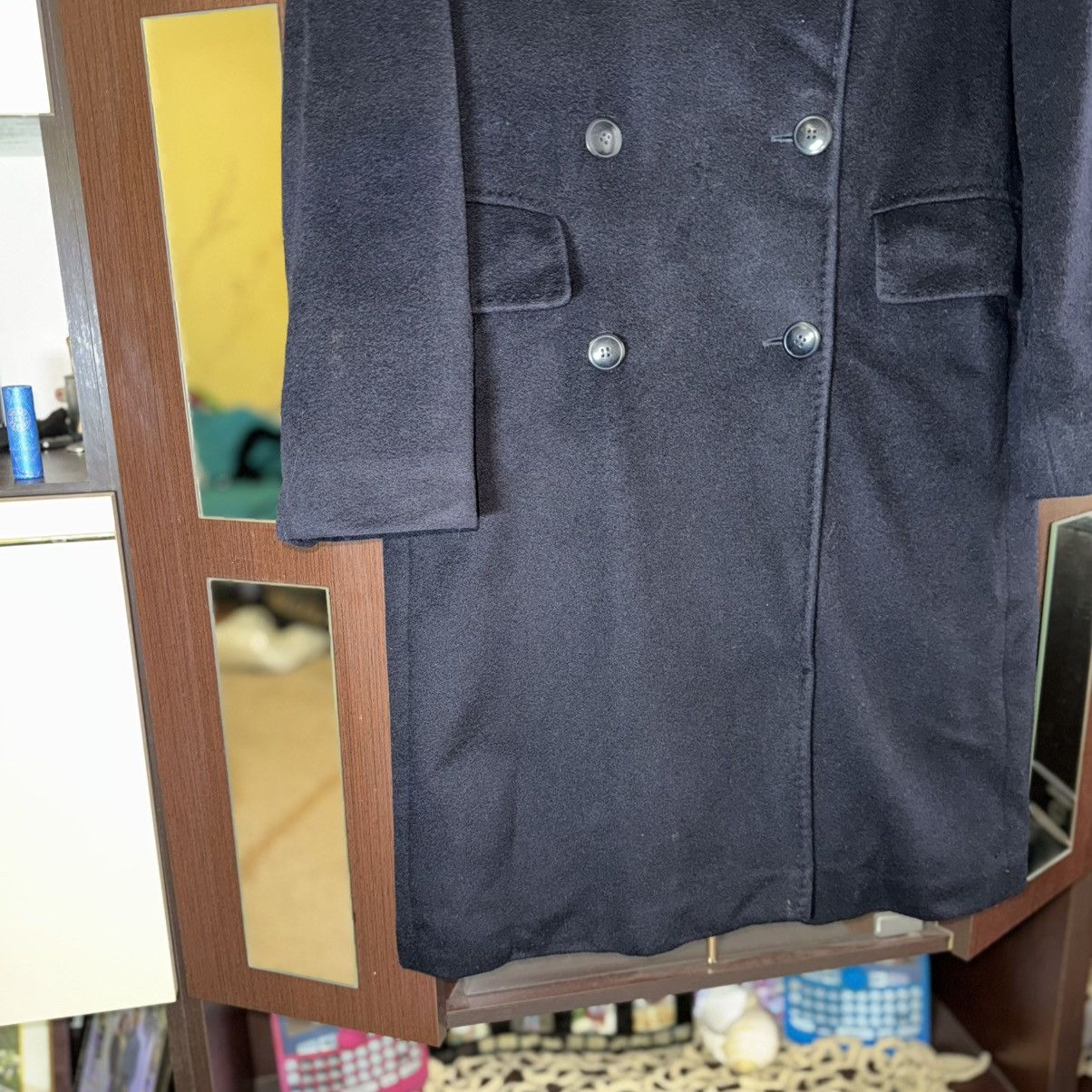 Other Max Mara Coat Long Cashmere Wool Double Breasted Size US M / EU 48-50 / 2 - 4 Thumbnail