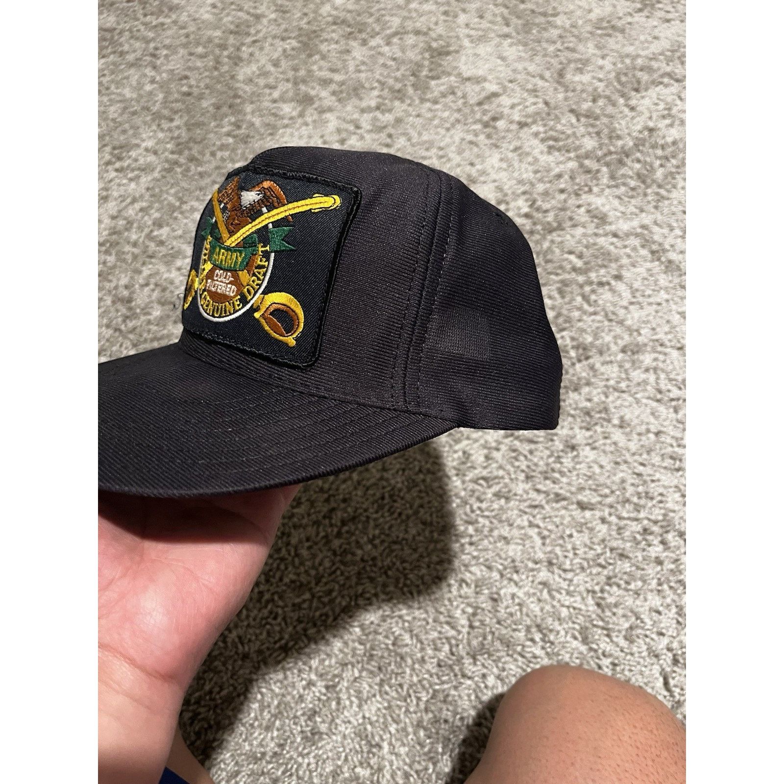 Vintage Vintage 80’s US ARMY x Miller Genuine Snapback Hat USA Made Size ONE SIZE - 3 Thumbnail