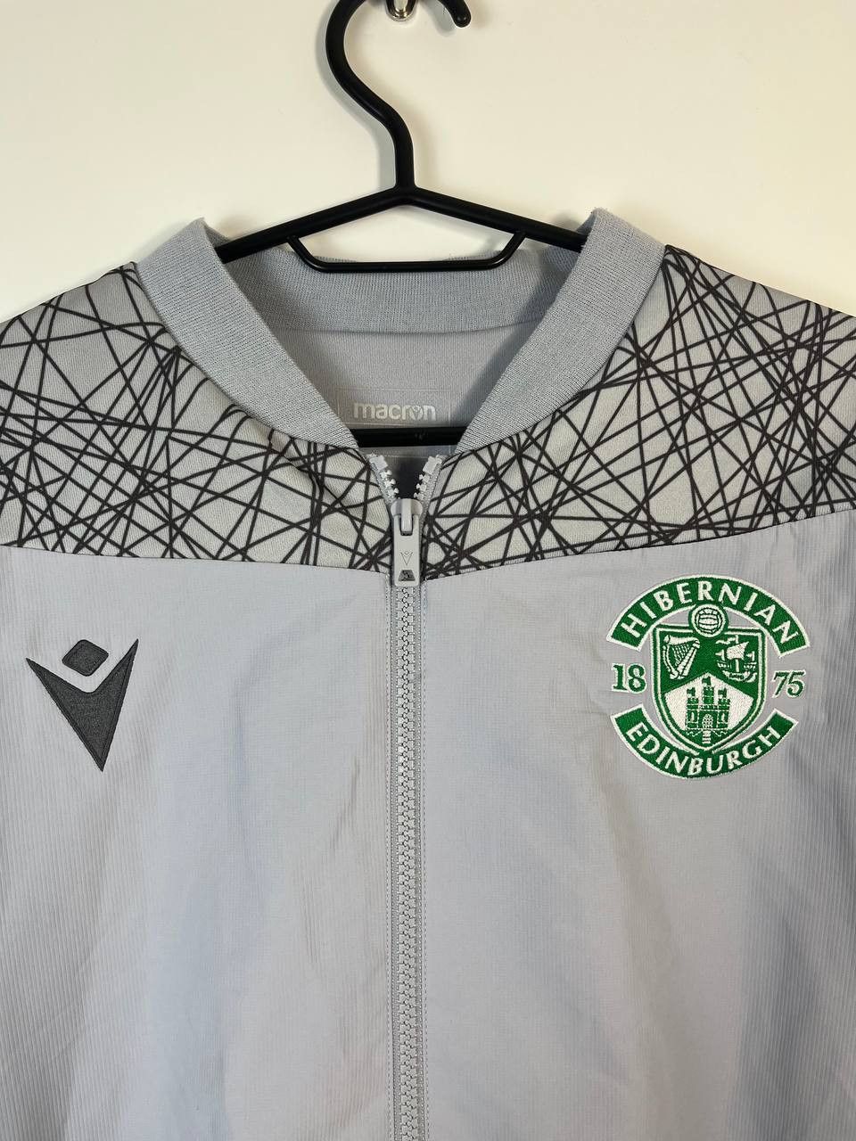 Macron Hibernian 2019/20 Football Macron Track Jacket 1/4 ZIP Sz XL Size US XL / EU 56 / 4 - 2 Thumbnail