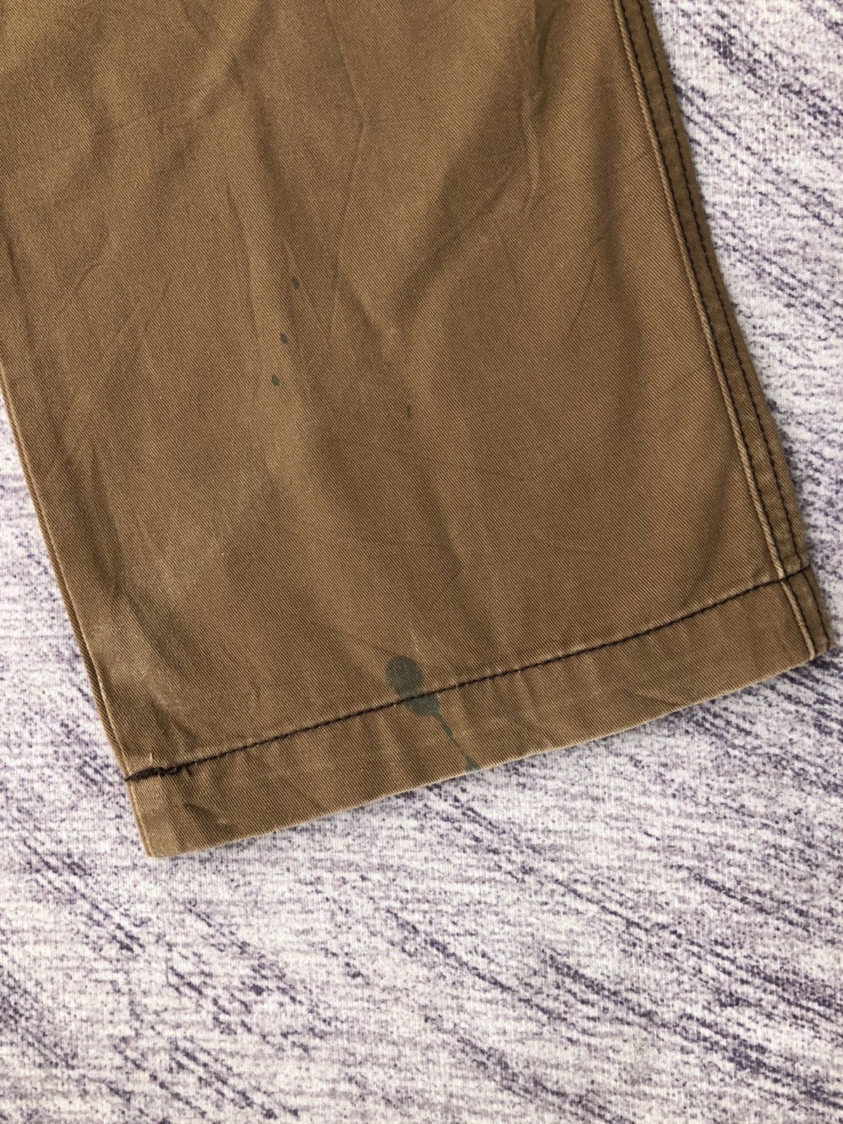 Designer × Japanese Brand y2k Brown Cargo Multipocket Tactical Utility Pants Size US 32 / EU 48 - 6 Thumbnail