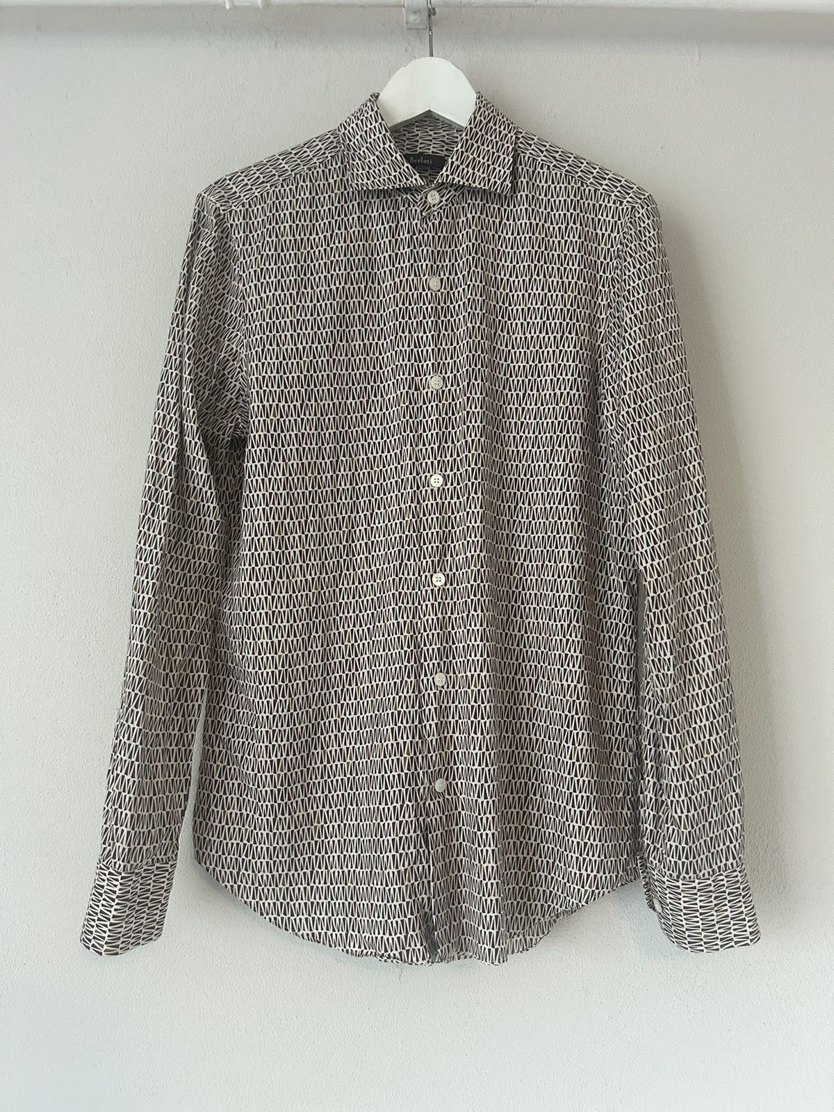 Berluti Abstract Print Shirt Size US M / EU 48-50 / 2 - 1 Thumbnail