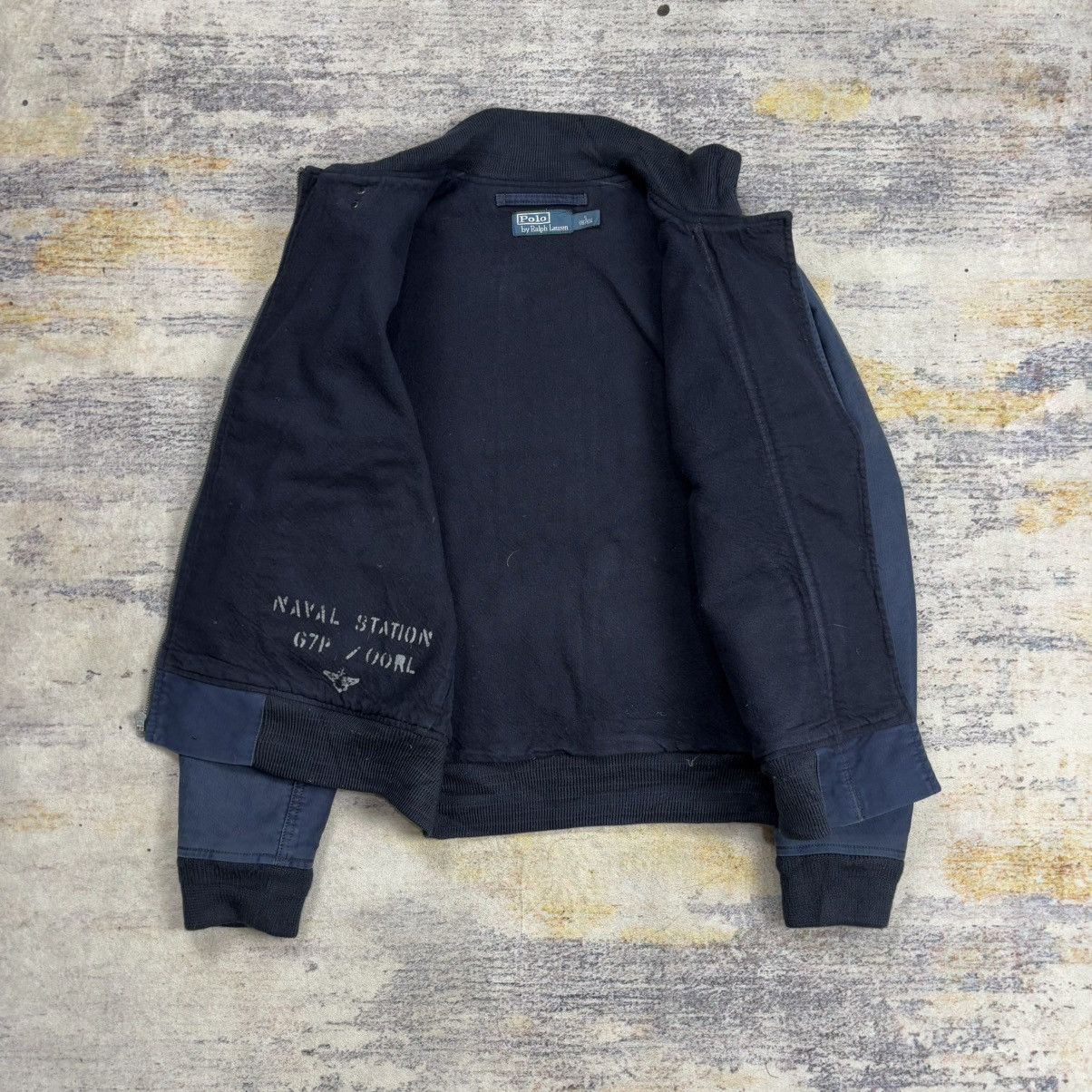 Polo Ralph Lauren Vintage Polo ralph lauren naval deck hook bomber jacket Size US S / EU 44-46 / 1 - 6 Thumbnail