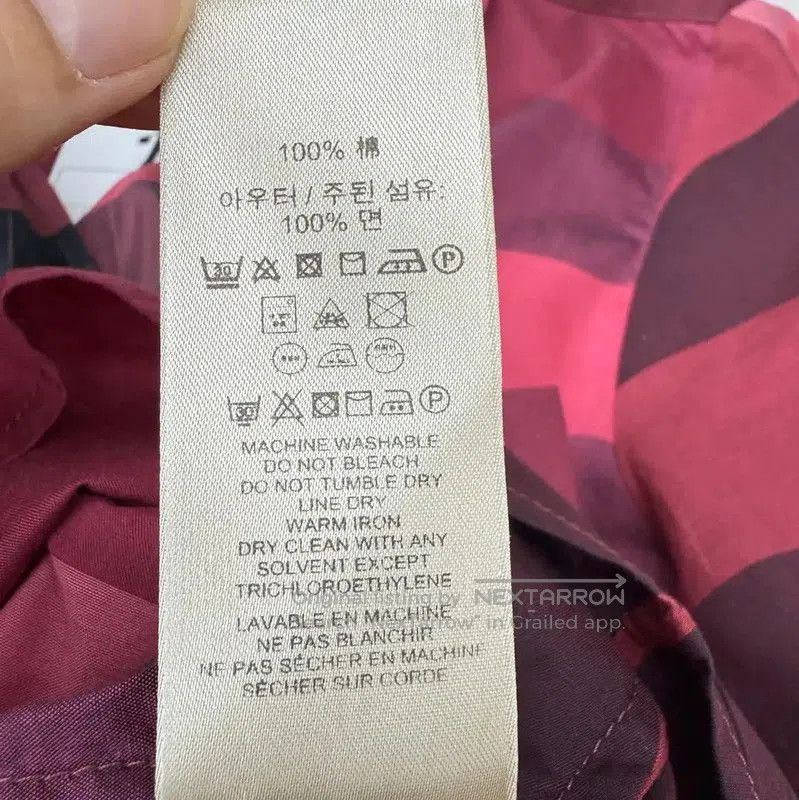 Burberry Burberry Colorblock Cotton Women's Shirt. Size XS / US 0-2 / IT 36-38 - 5 Thumbnail
