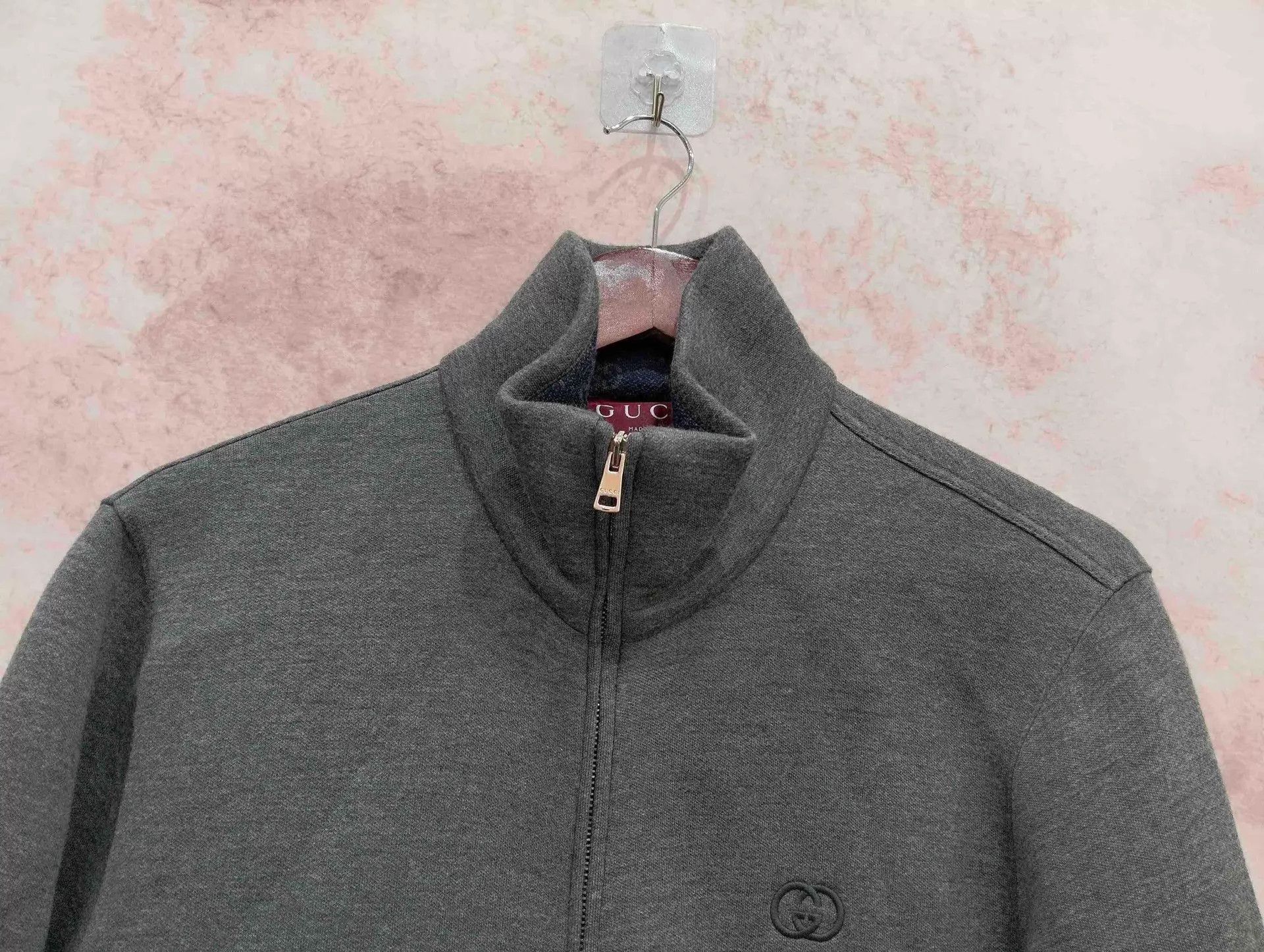 Gucci GUCCI DK Jacquard Zip Stand Collar Jacket M 95 New Size US M / EU 48-50 / 2 - 3 Thumbnail
