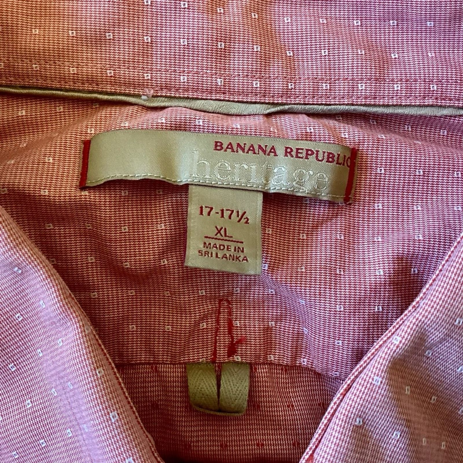 Banana Republic Banana Republic Heritage Button Down Size US XL / EU 56 / 4 - 3 Thumbnail
