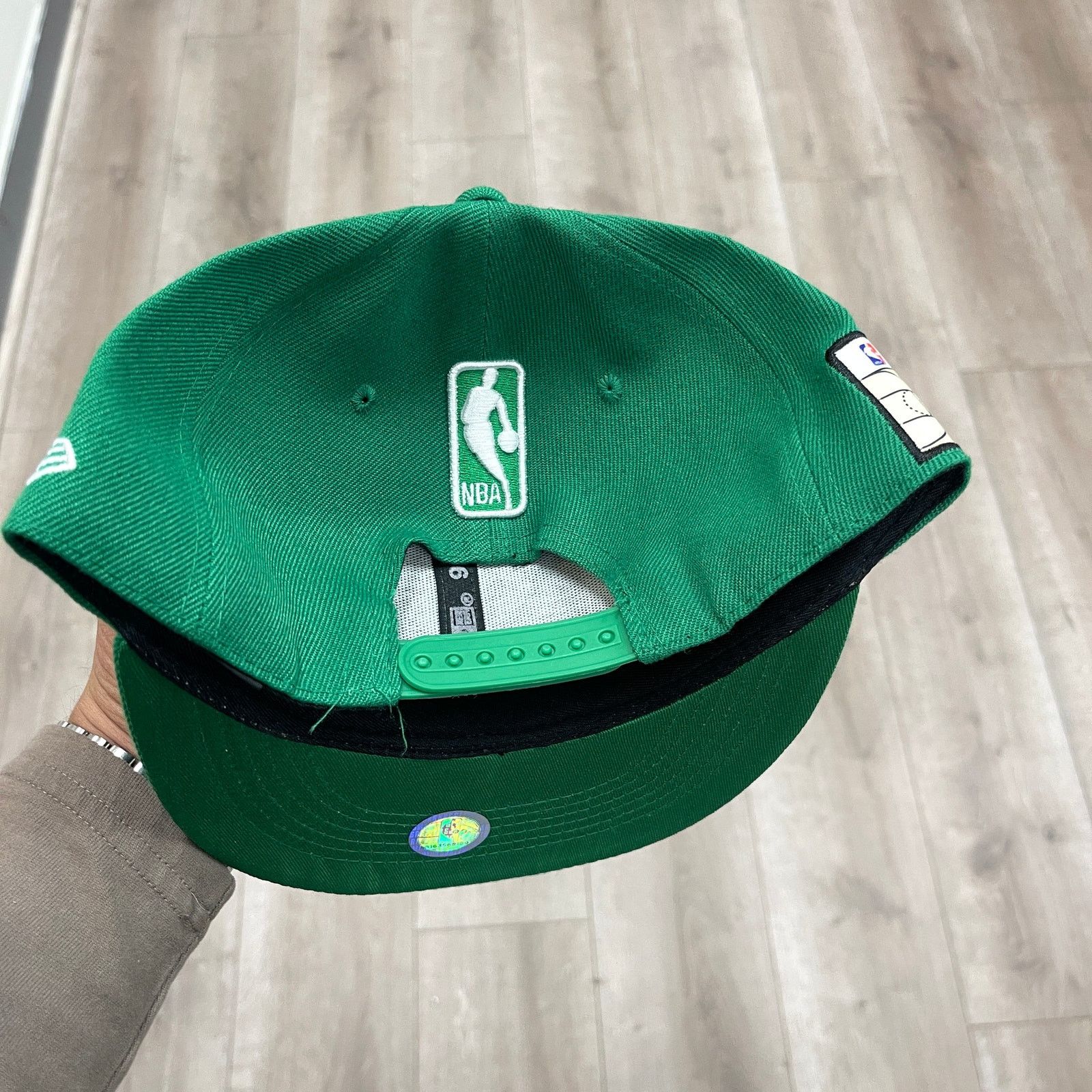 New Era Era 9FIFTY Boston Celtics snapback hat Kelly Green OSFA Size ONE SIZE - 5 Thumbnail
