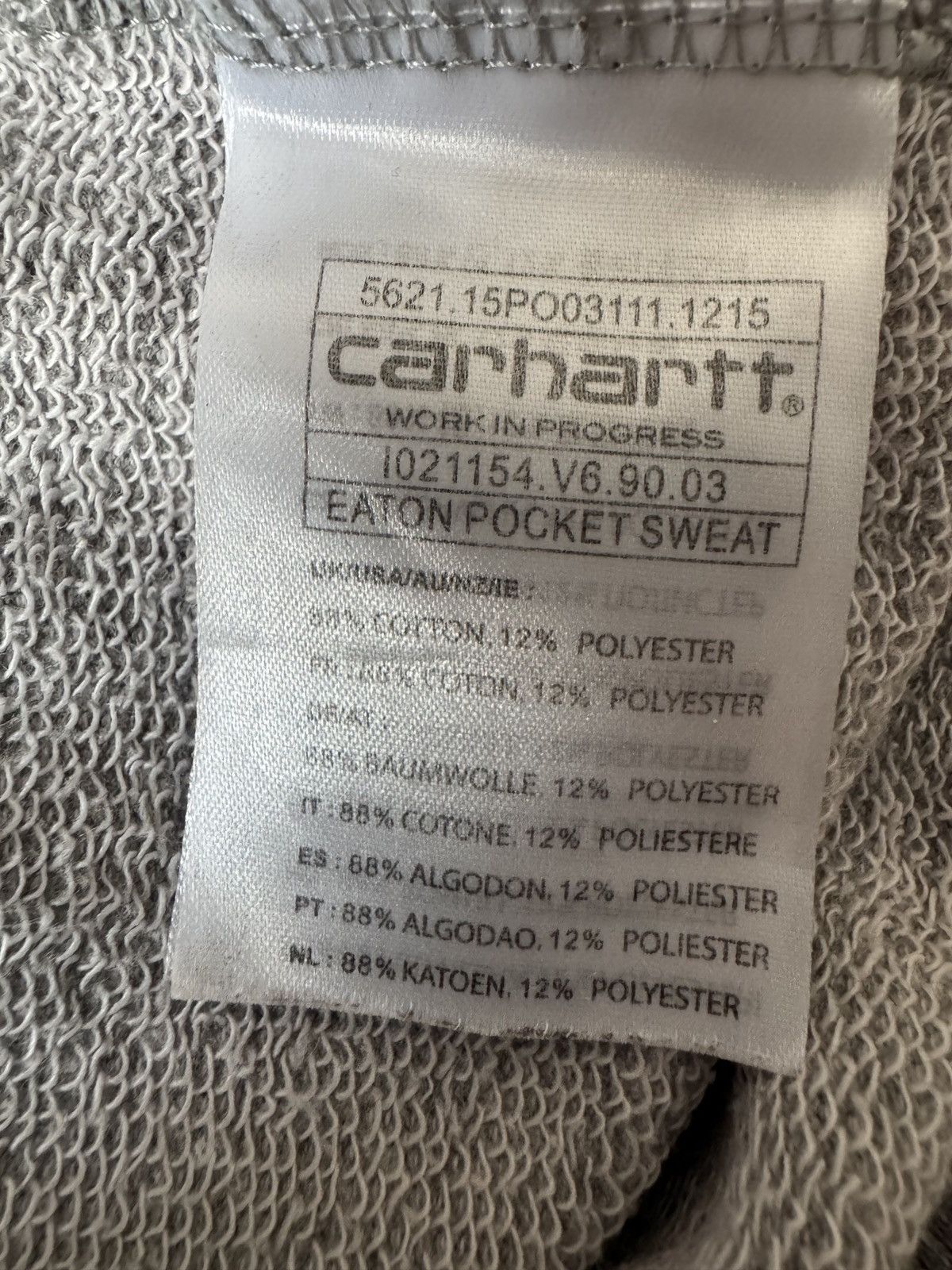 Carhartt 🔥🔥 Carhartt Eaton Pocket Sweatshirt Size US M / EU 48-50 / 2 - 5 Thumbnail
